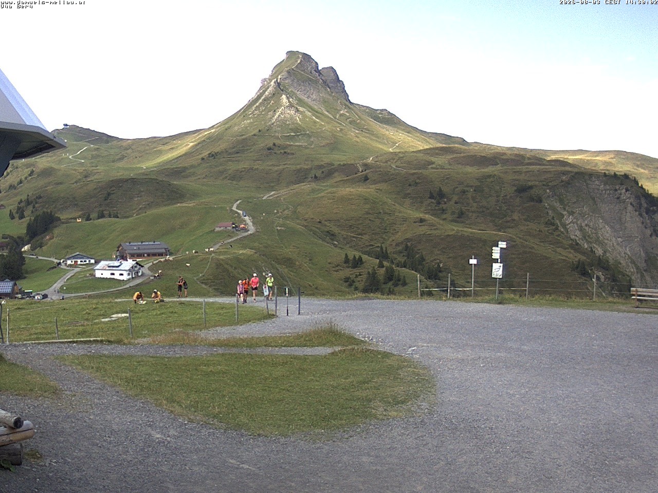 Archiv Foto Webcam Bergstation Uga (1850m)