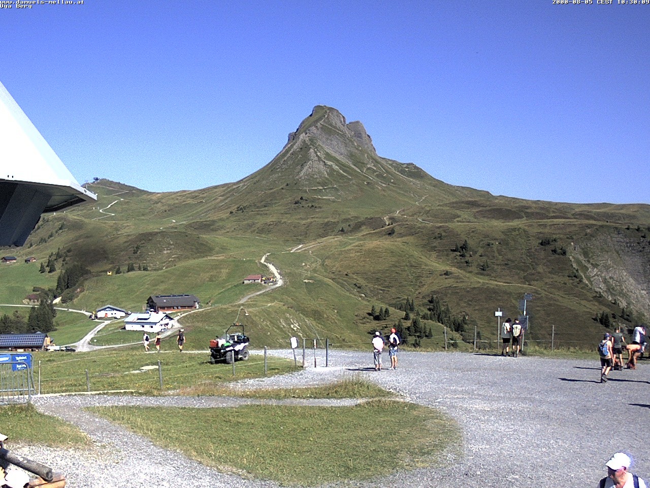 Archiv Foto Webcam Bergstation Uga (1850m)
