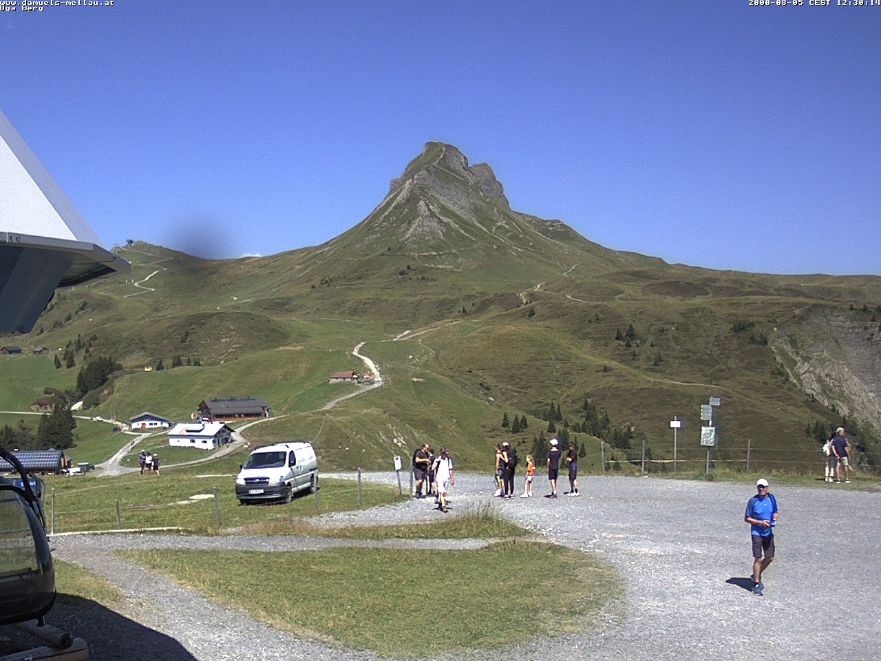 Archiv Foto Webcam Bergstation Uga (1850m)