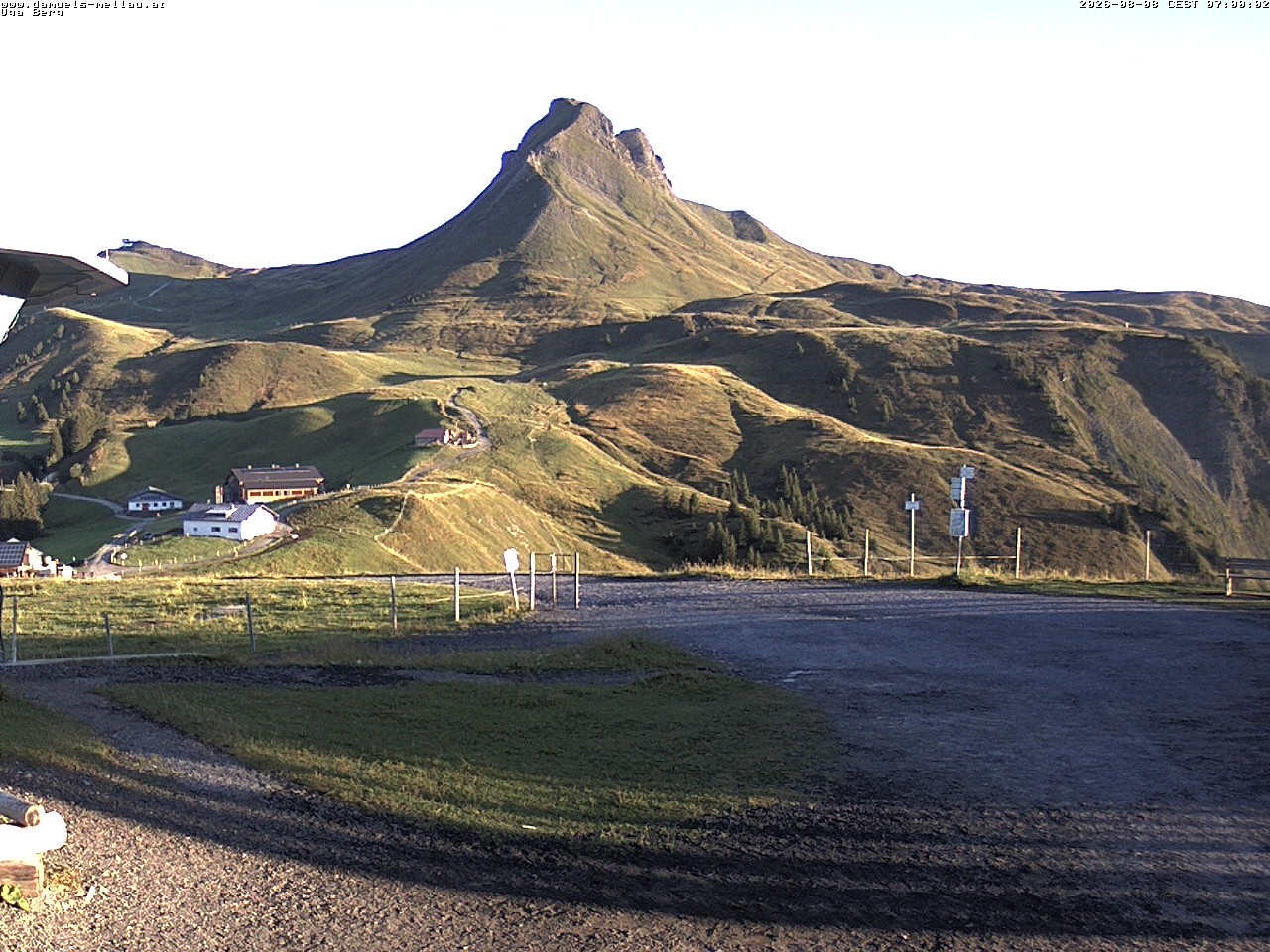 Archiv Foto Webcam Bergstation Uga (1850m)