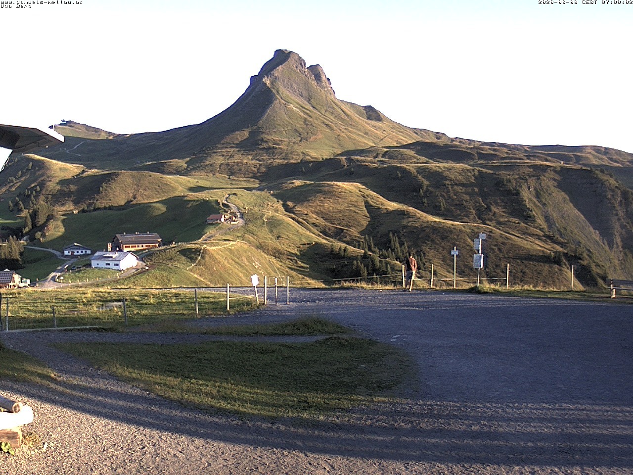 Archiv Foto Webcam Bergstation Uga (1850m)