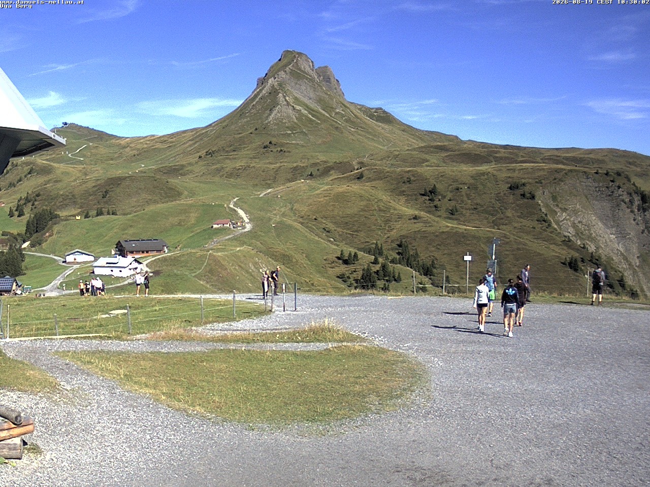 Archiv Foto Webcam Bergstation Uga (1850m)