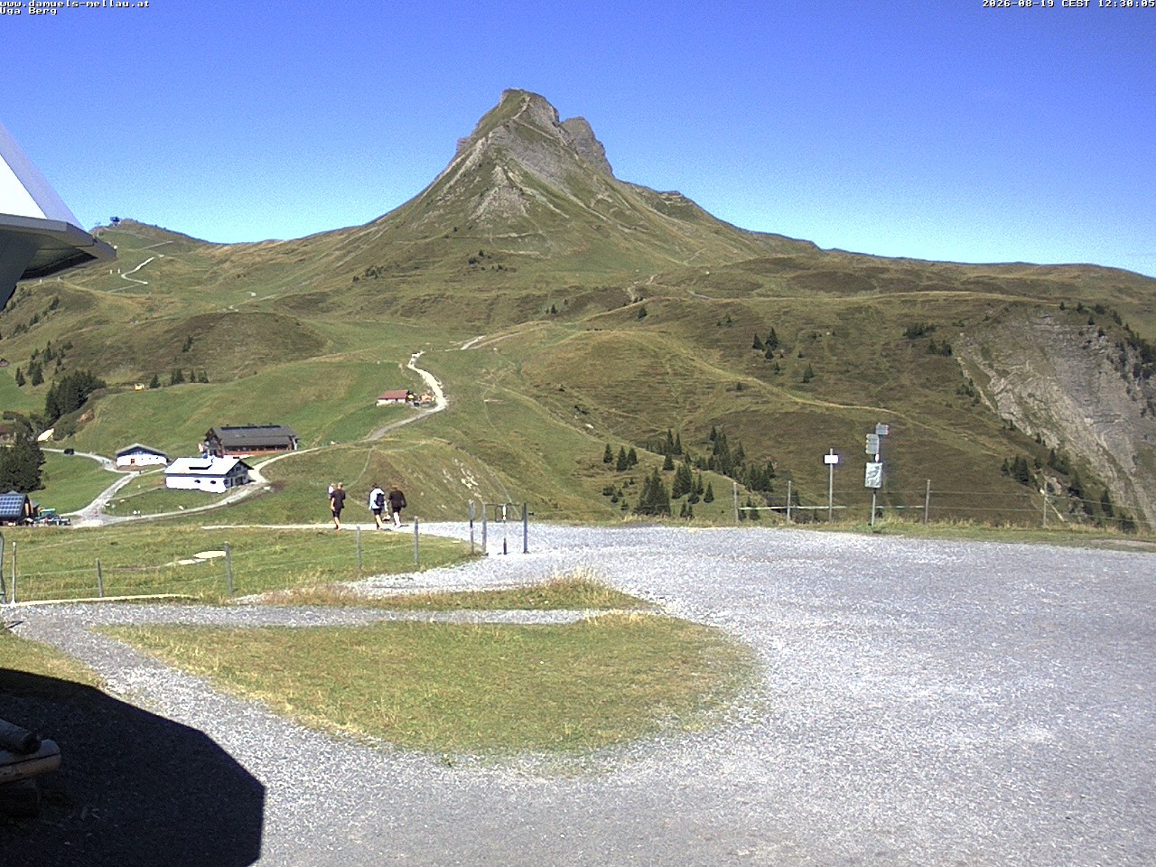 Archiv Foto Webcam Bergstation Uga (1850m)