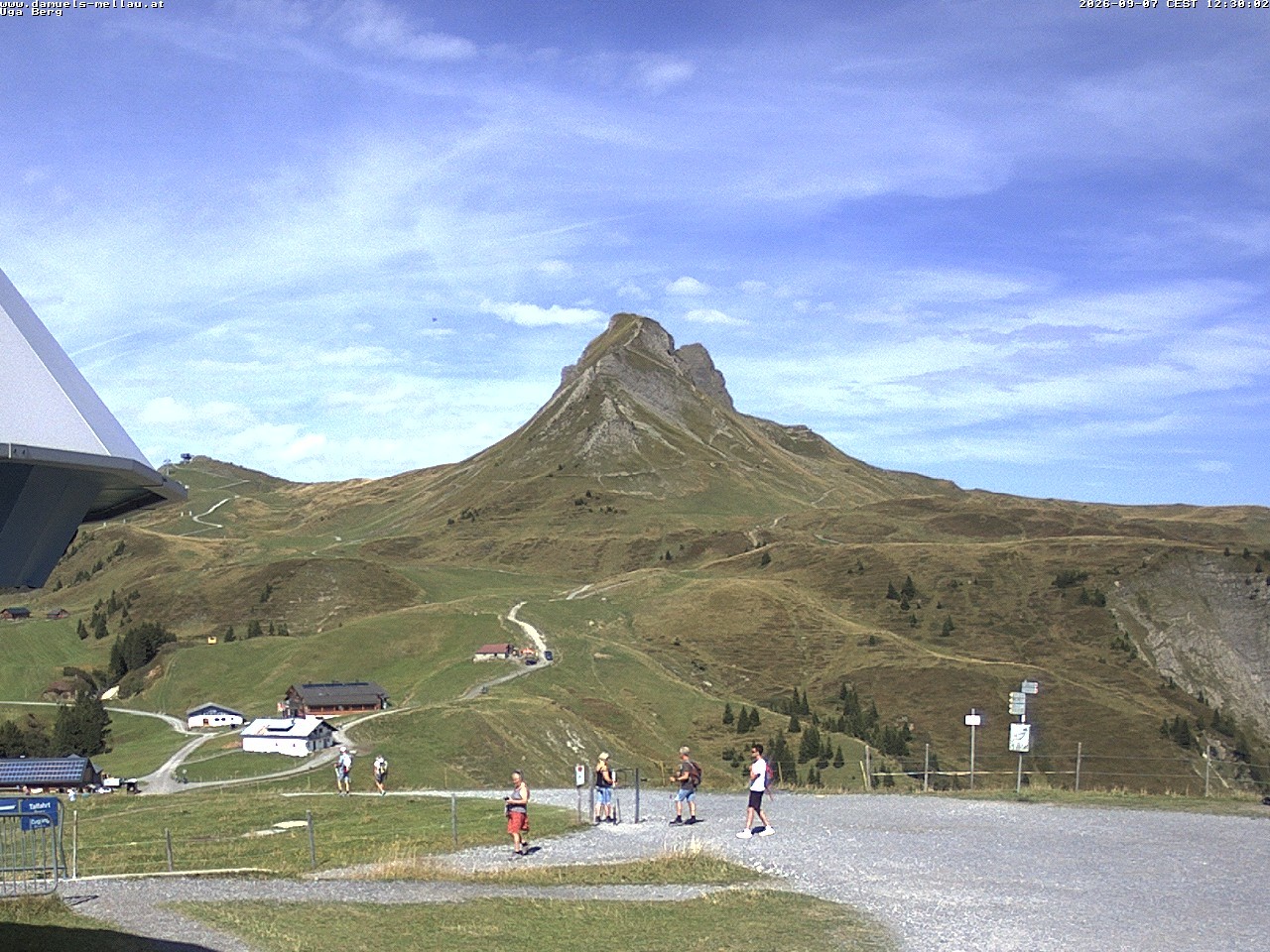 Archiv Foto Webcam Bergstation Uga (1850m)