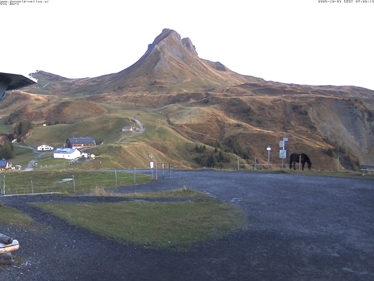 Archiv Foto Webcam Bergstation Uga (1850m)