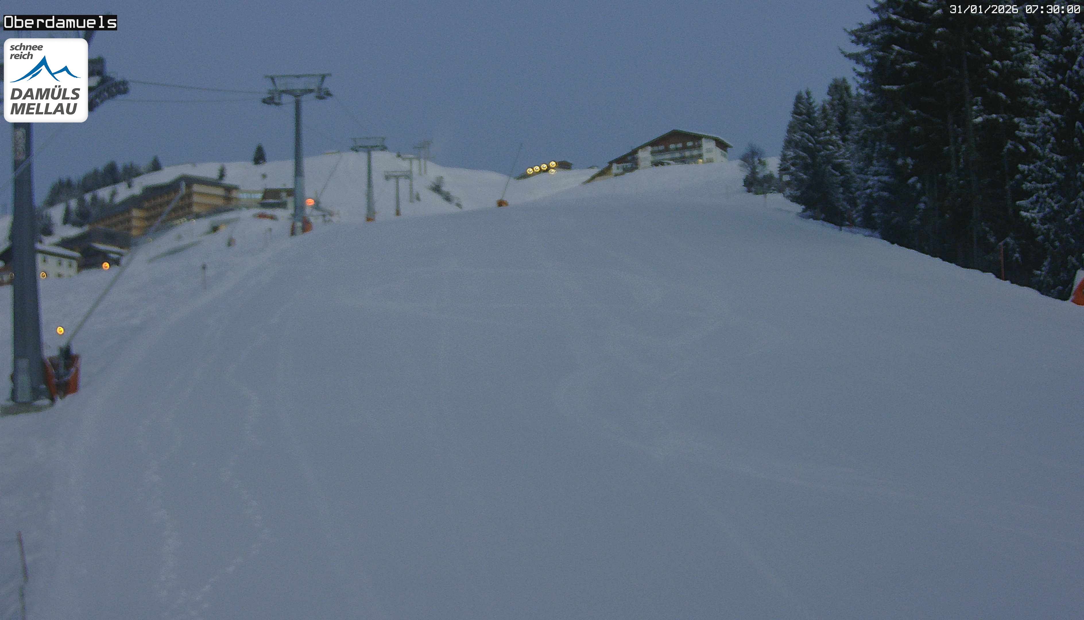 Archiv Foto Webcam Oberdamüls
