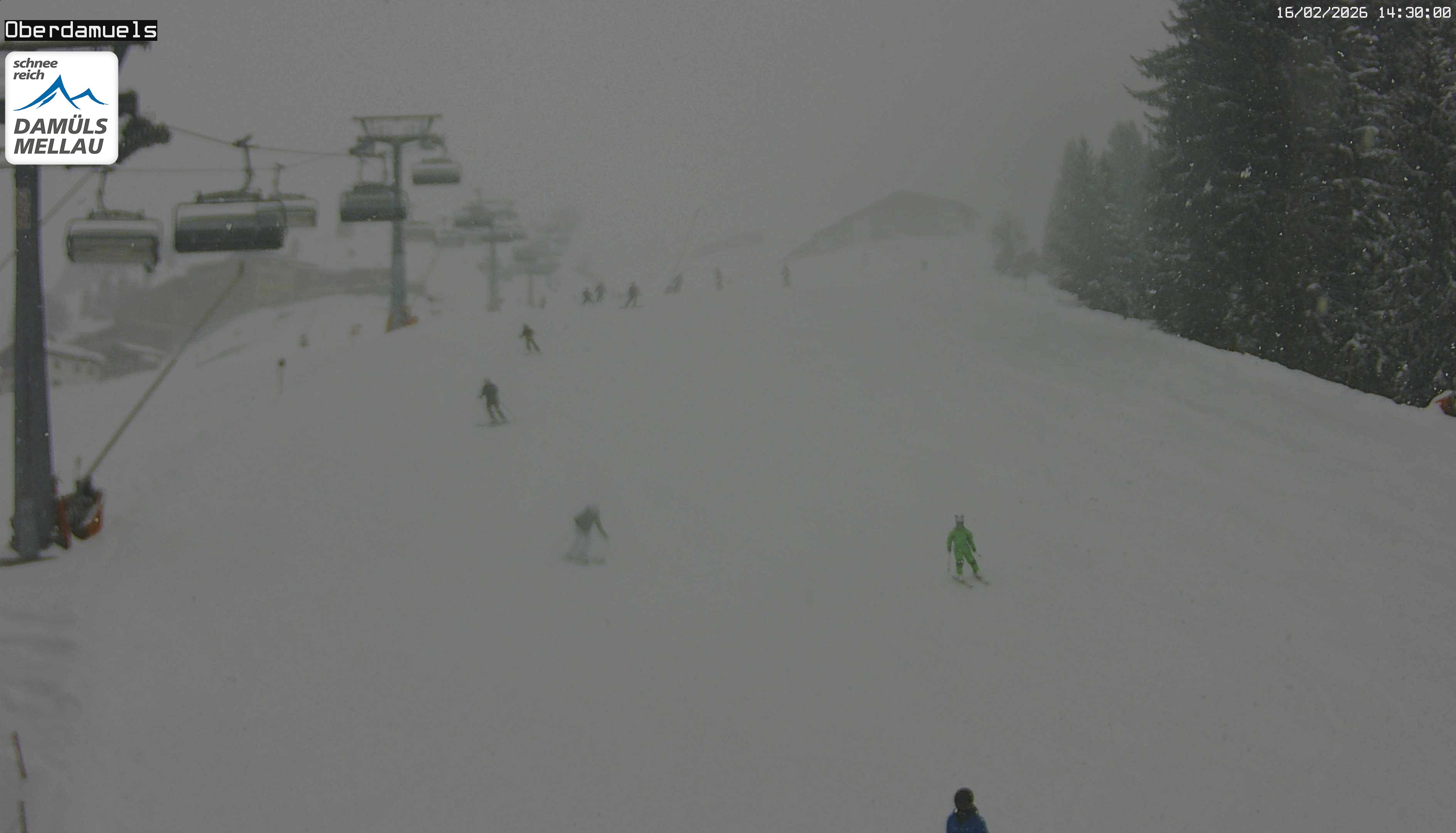 Archiv Foto Webcam Oberdamüls