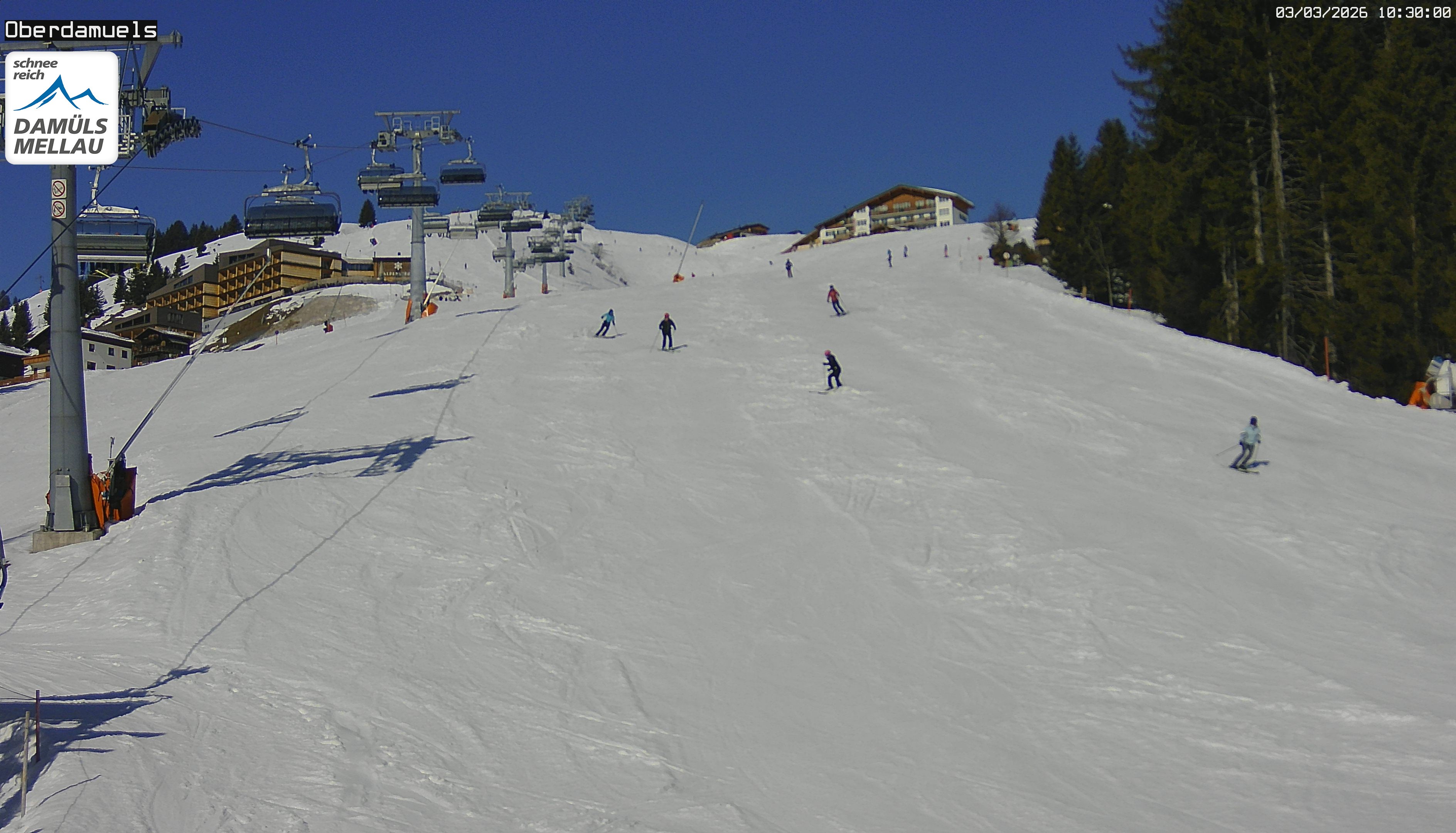 Archiv Foto Webcam Oberdamüls
