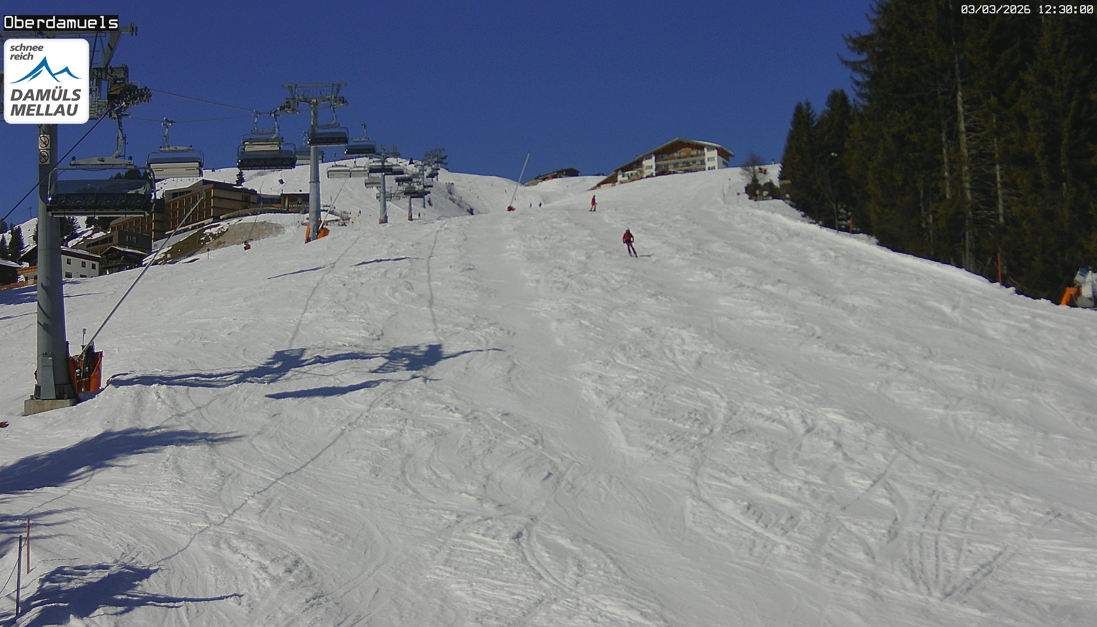 Archiv Foto Webcam Oberdamüls