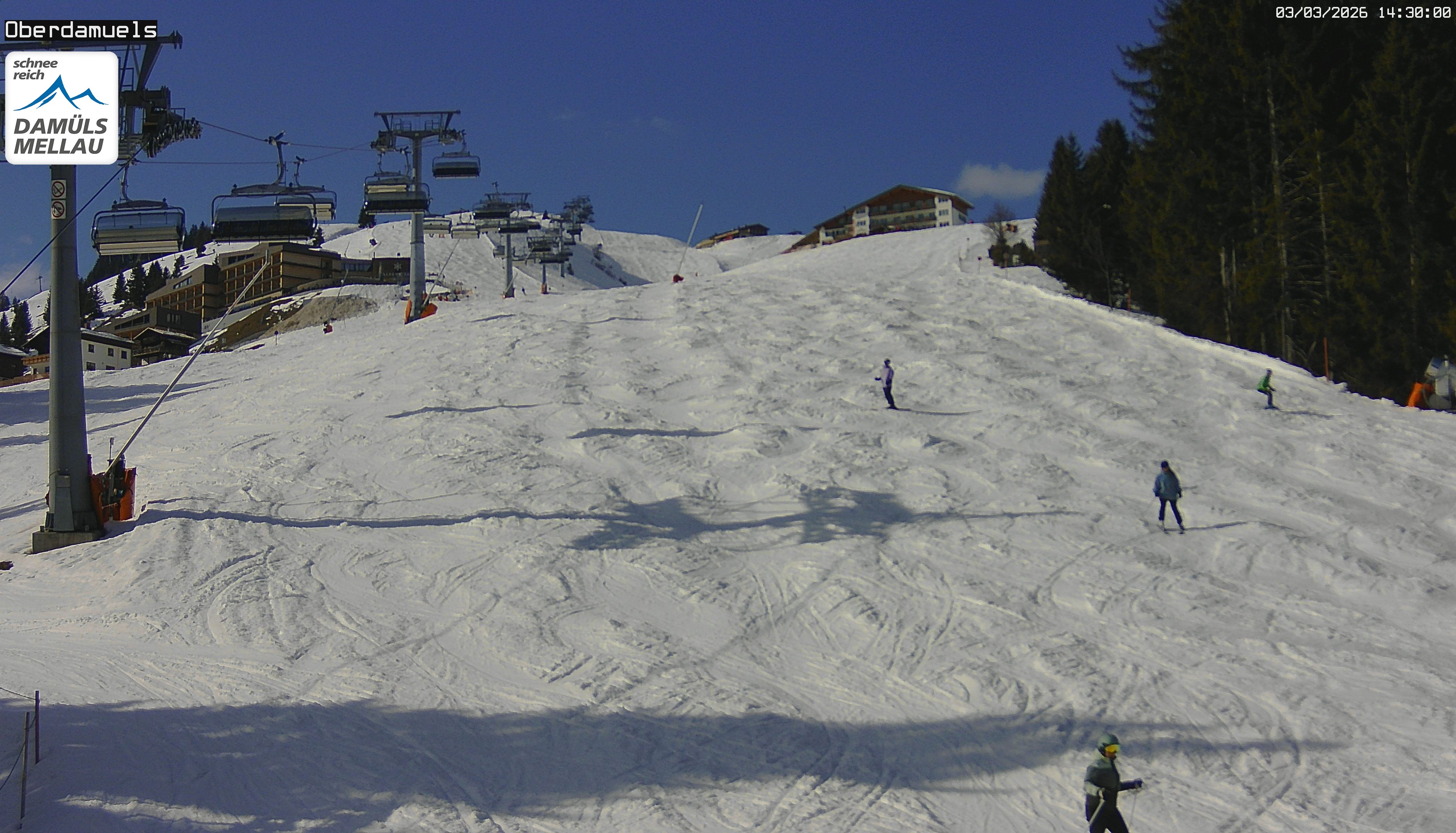 Archiv Foto Webcam Oberdamüls