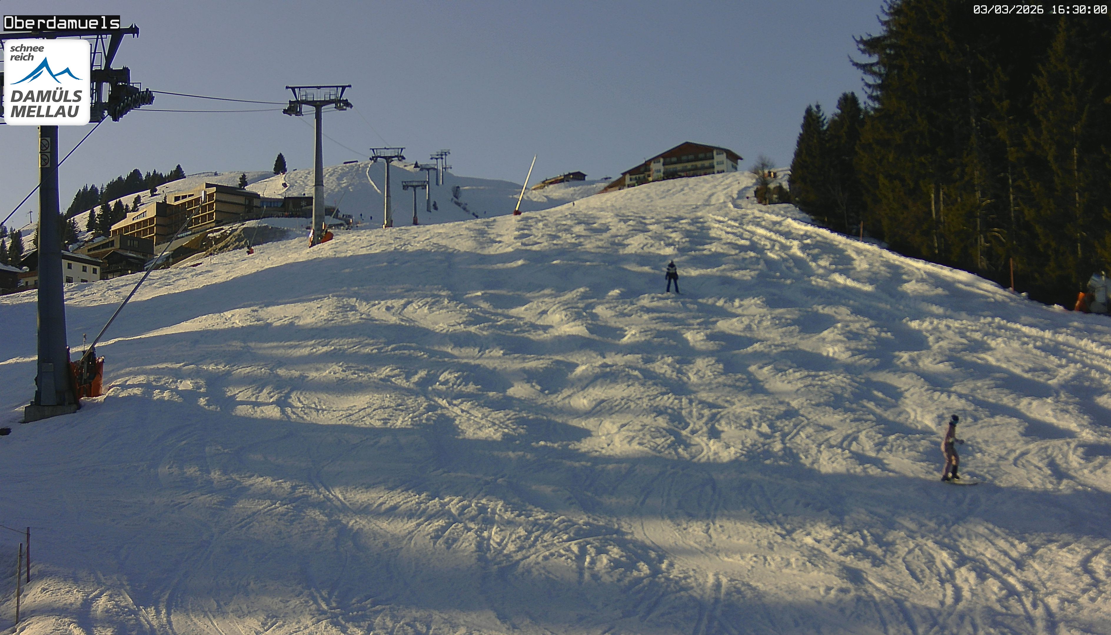 Archiv Foto Webcam Oberdamüls
