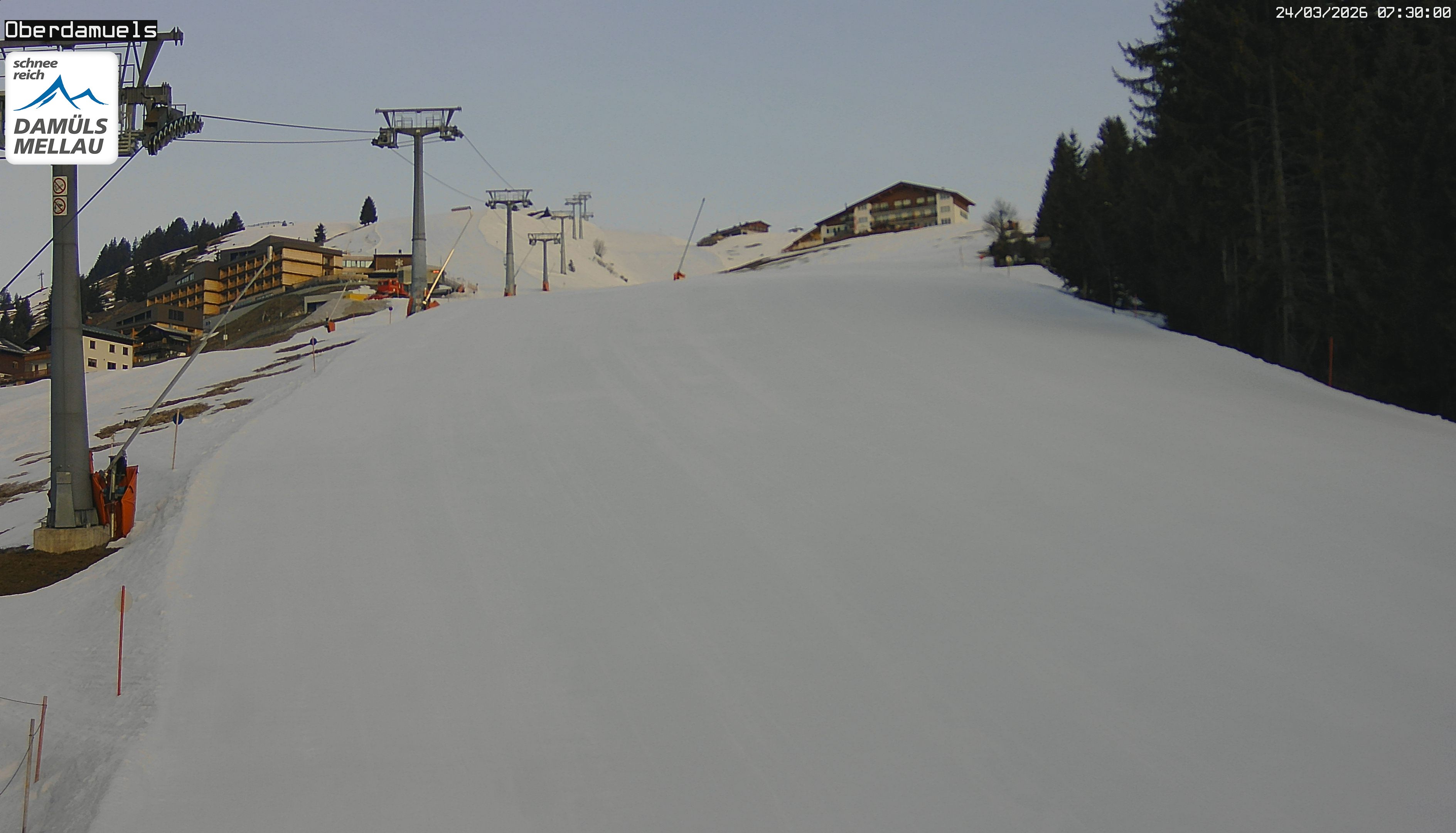Archiv Foto Webcam Oberdamüls