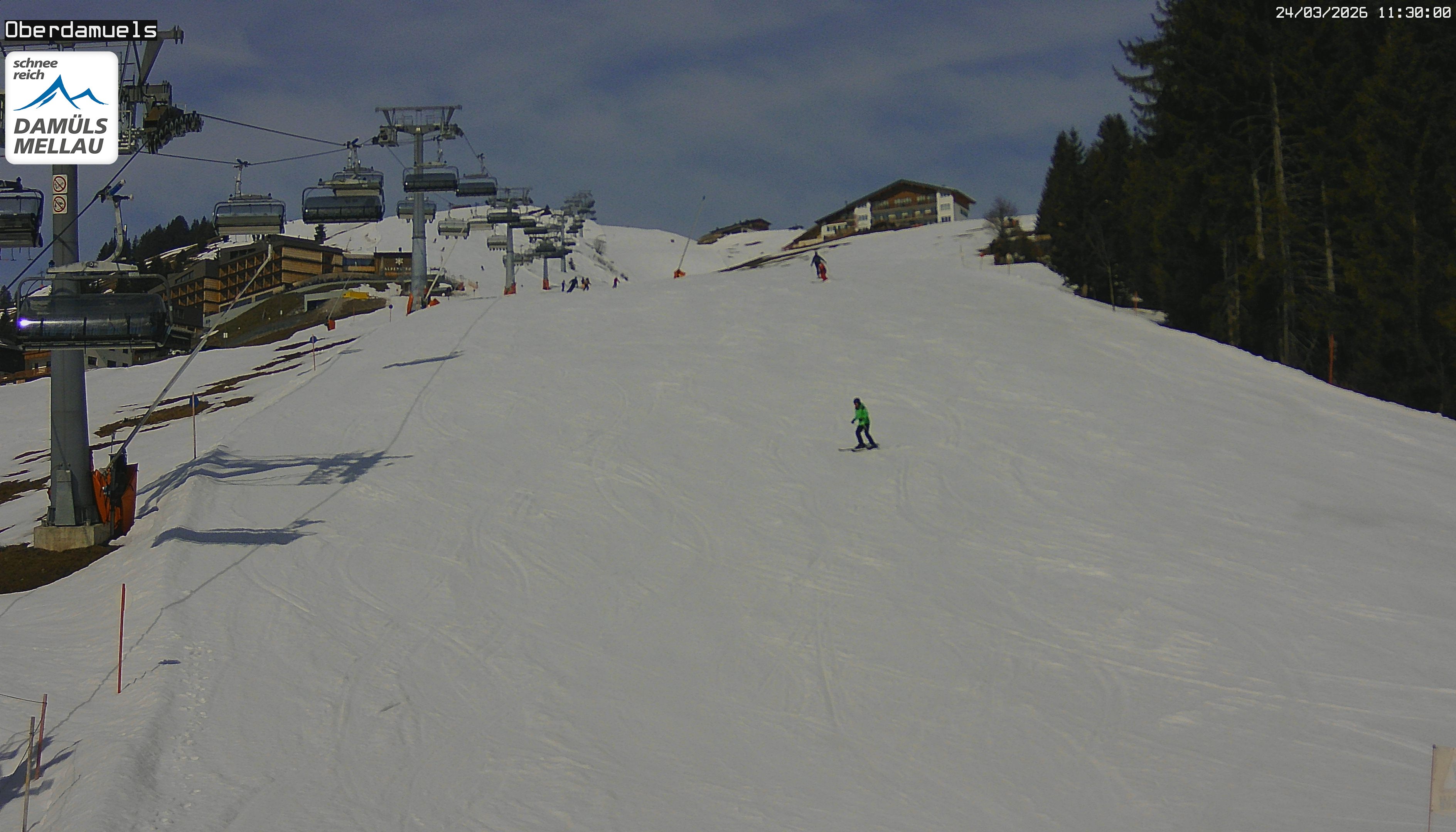 Archiv Foto Webcam Oberdamüls