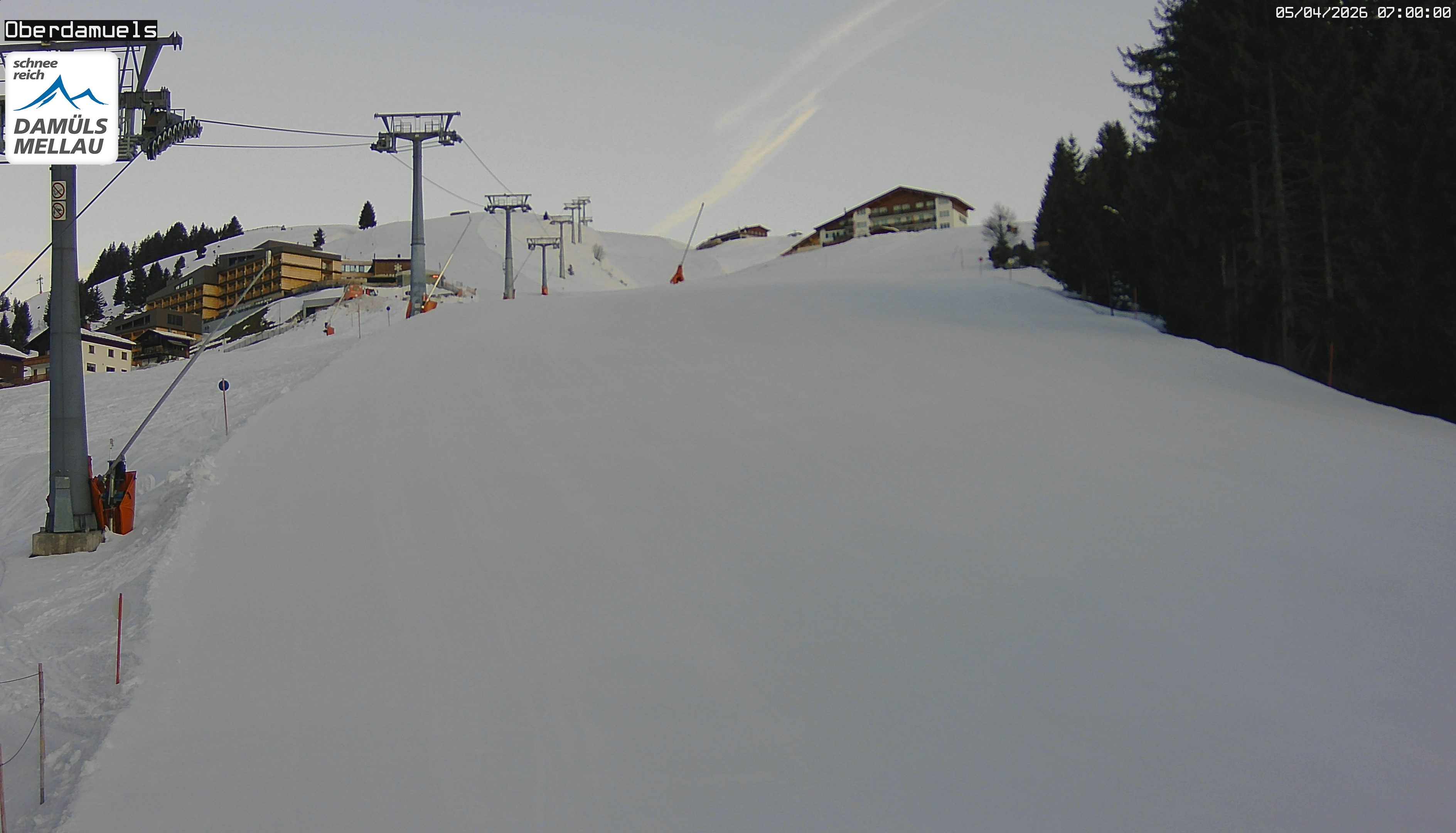 Archiv Foto Webcam Oberdamüls