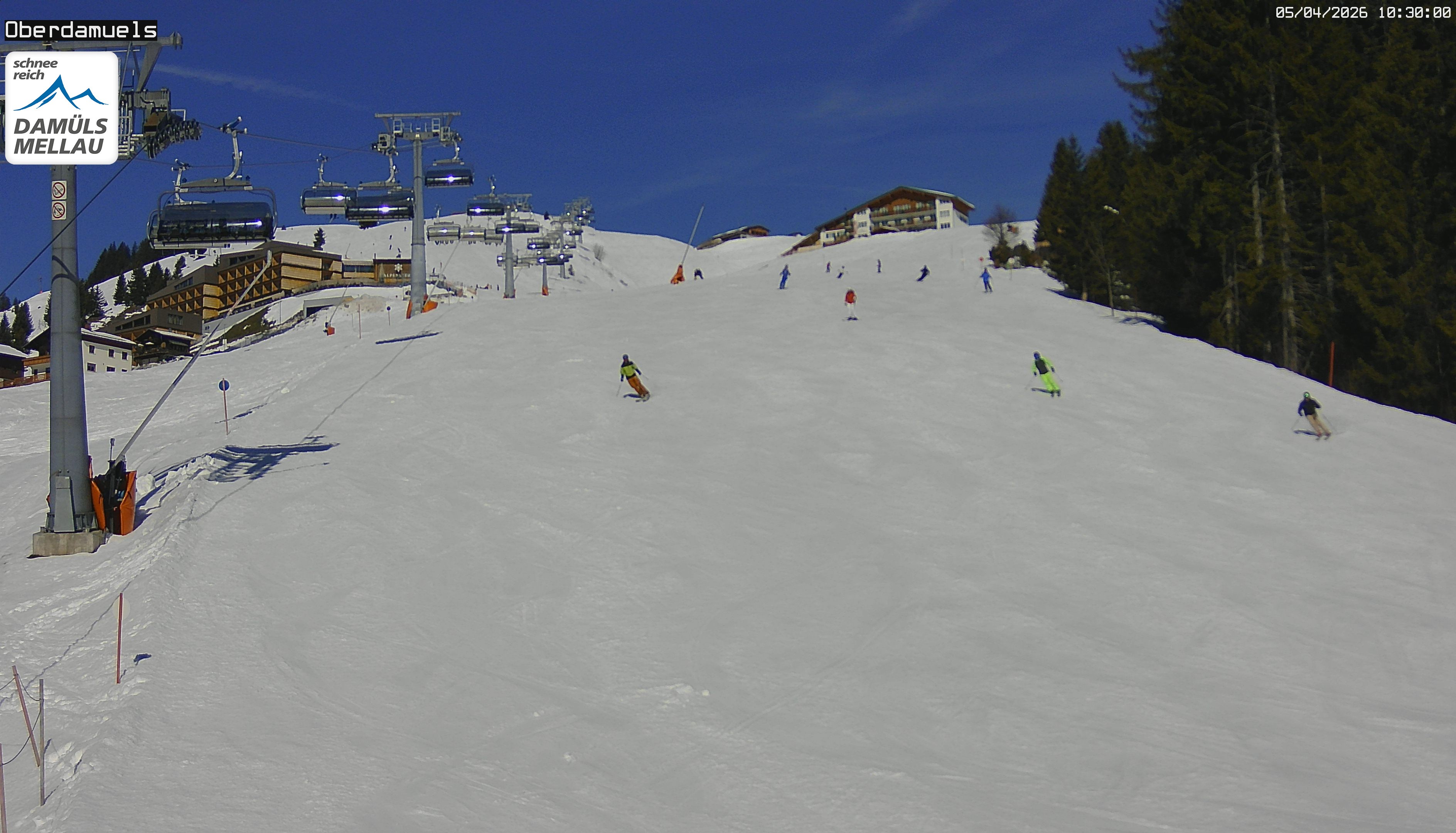 Archiv Foto Webcam Oberdamüls