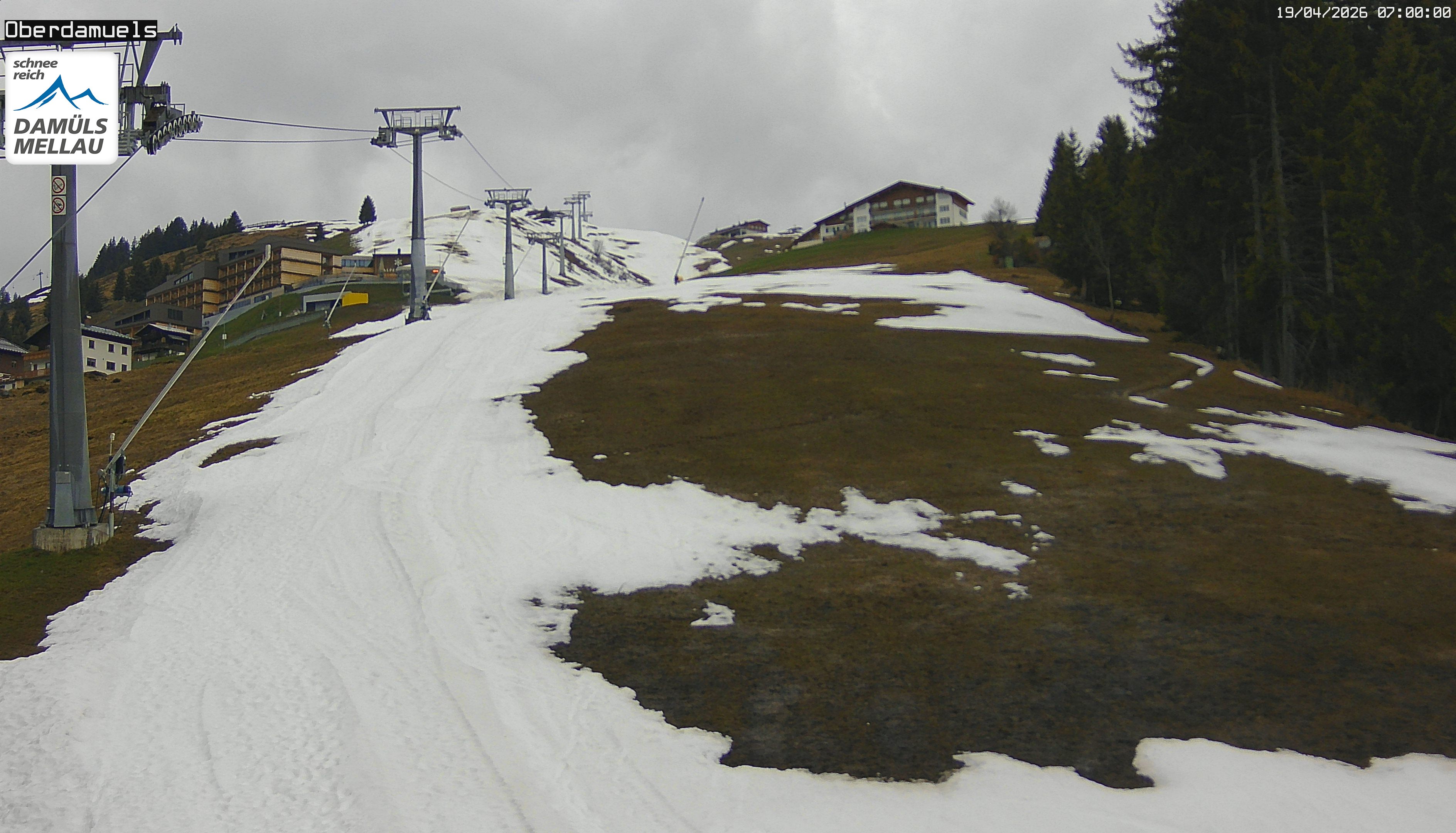 Archiv Foto Webcam Oberdamüls