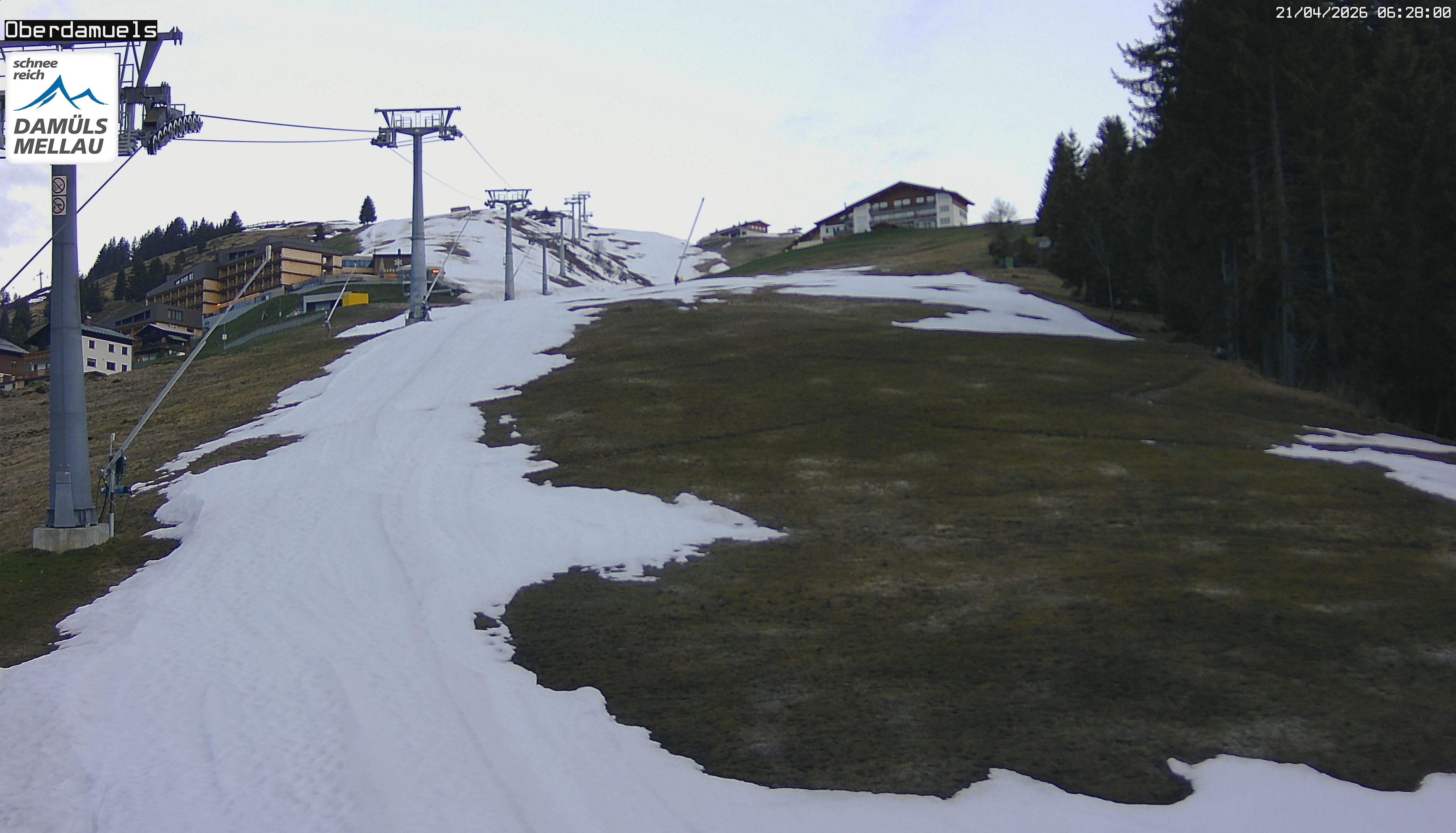 Archived image Webcam View Oberdamüls