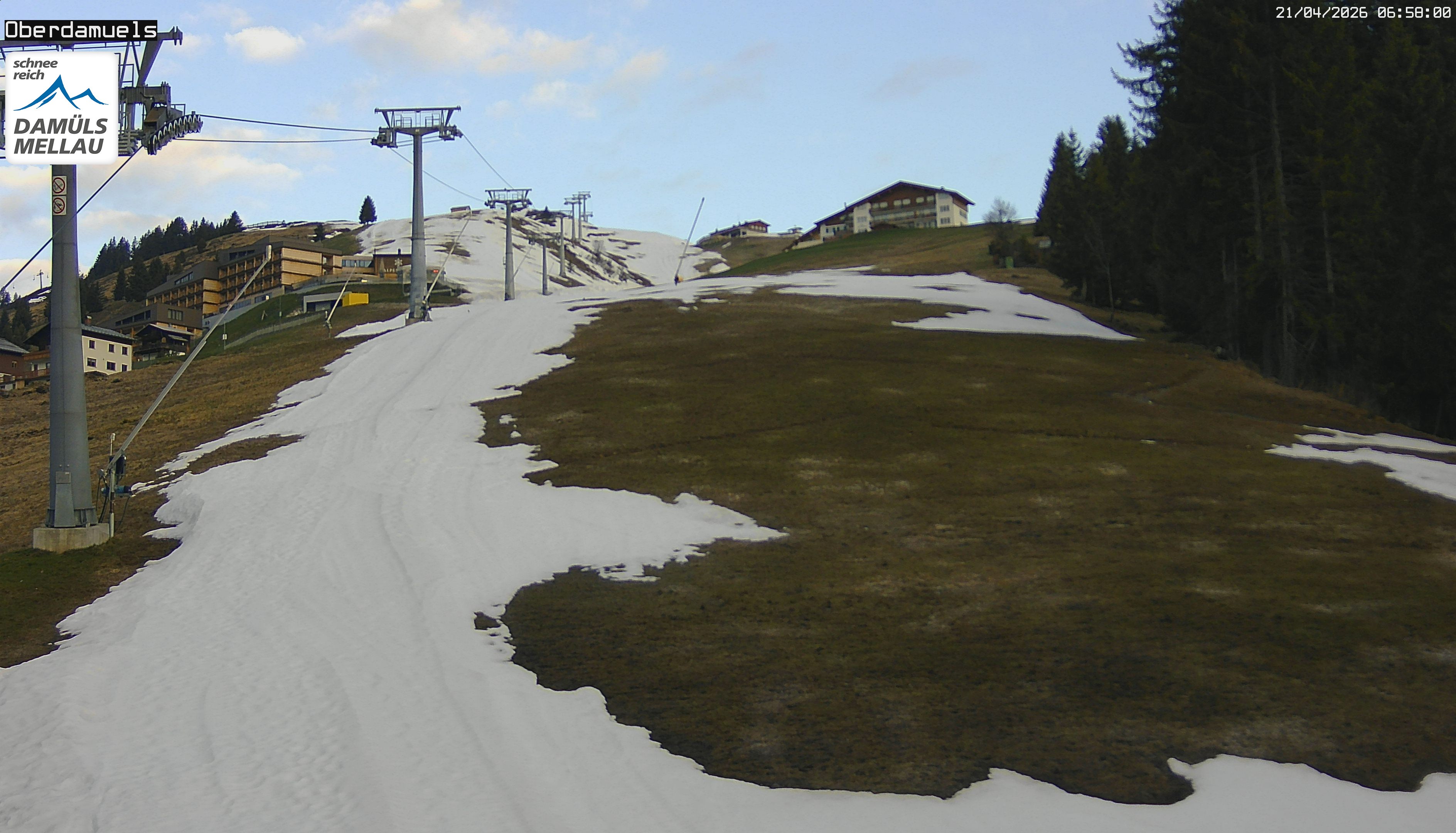 Archived image Webcam View Oberdamüls