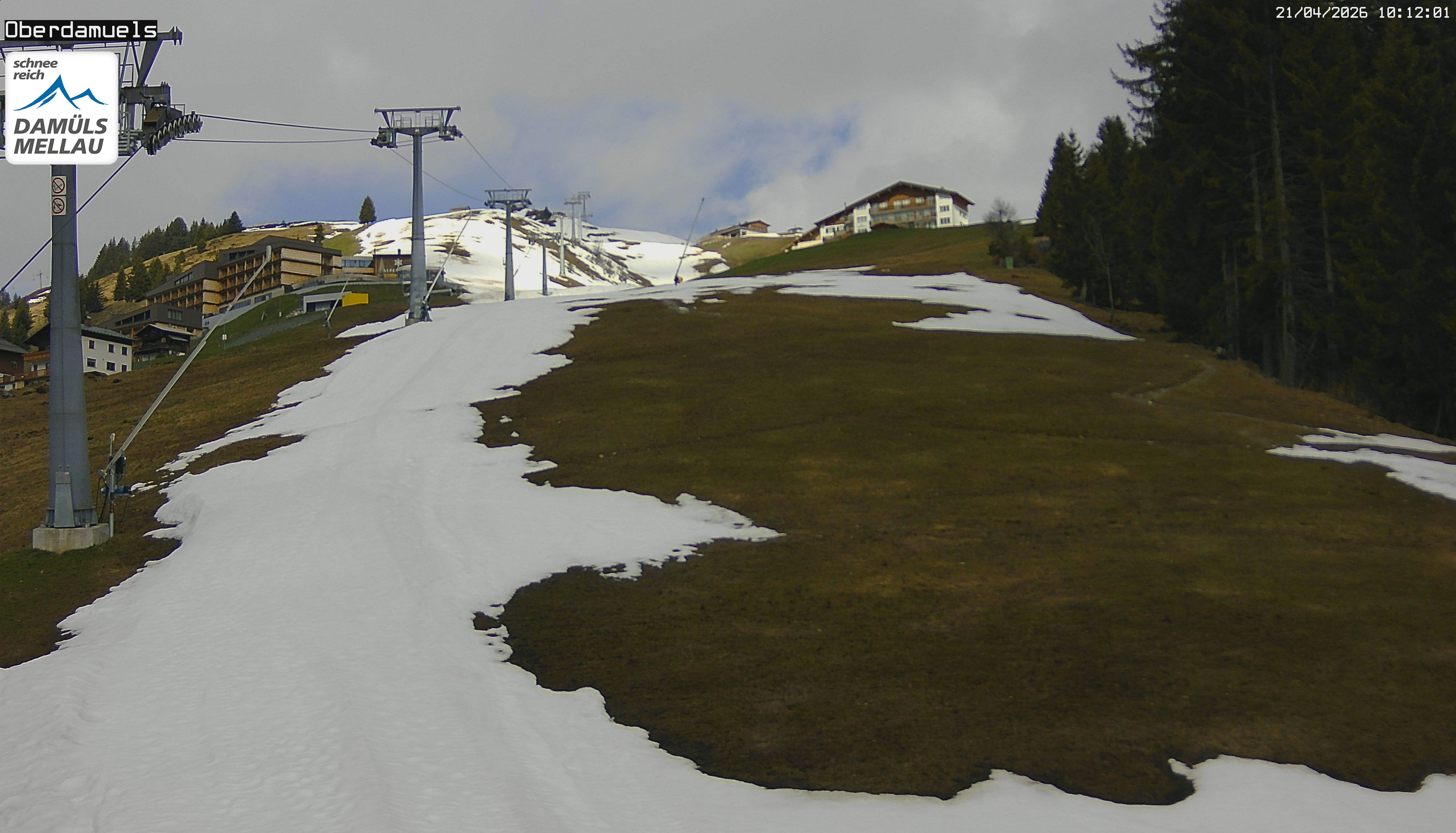 Archived image Webcam View Oberdamüls