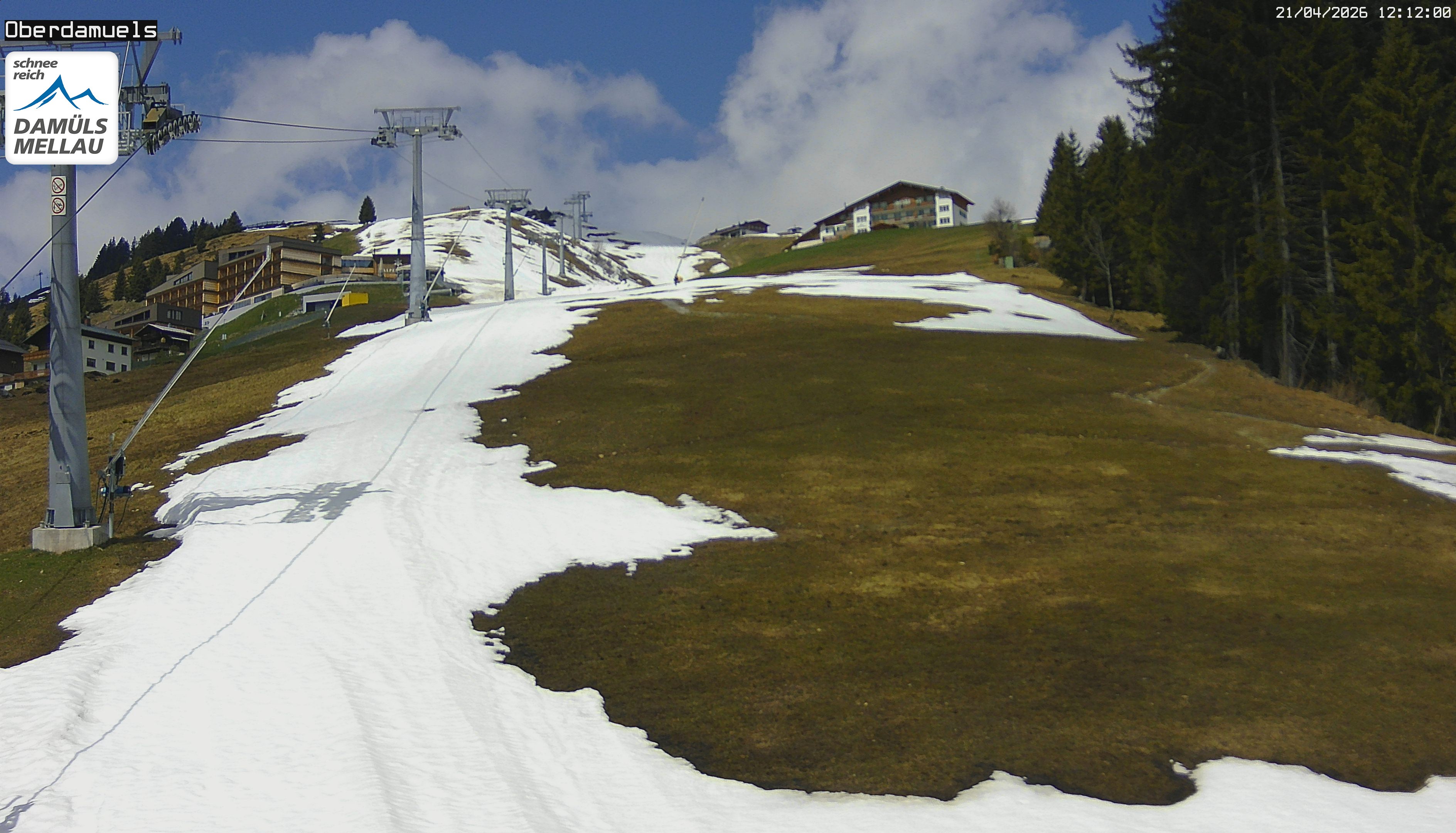 Archived image Webcam View Oberdamüls