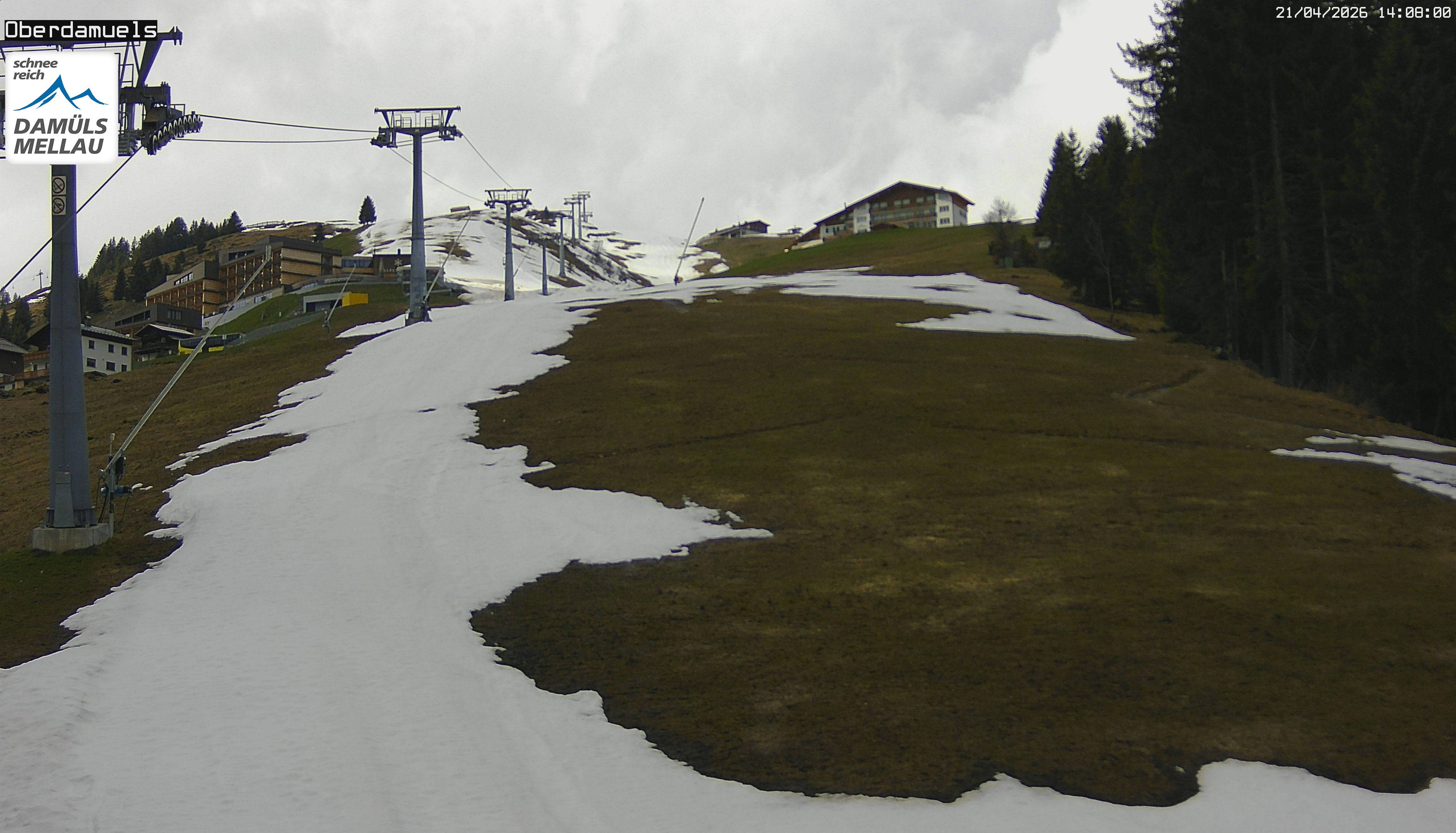 Archived image Webcam View Oberdamüls
