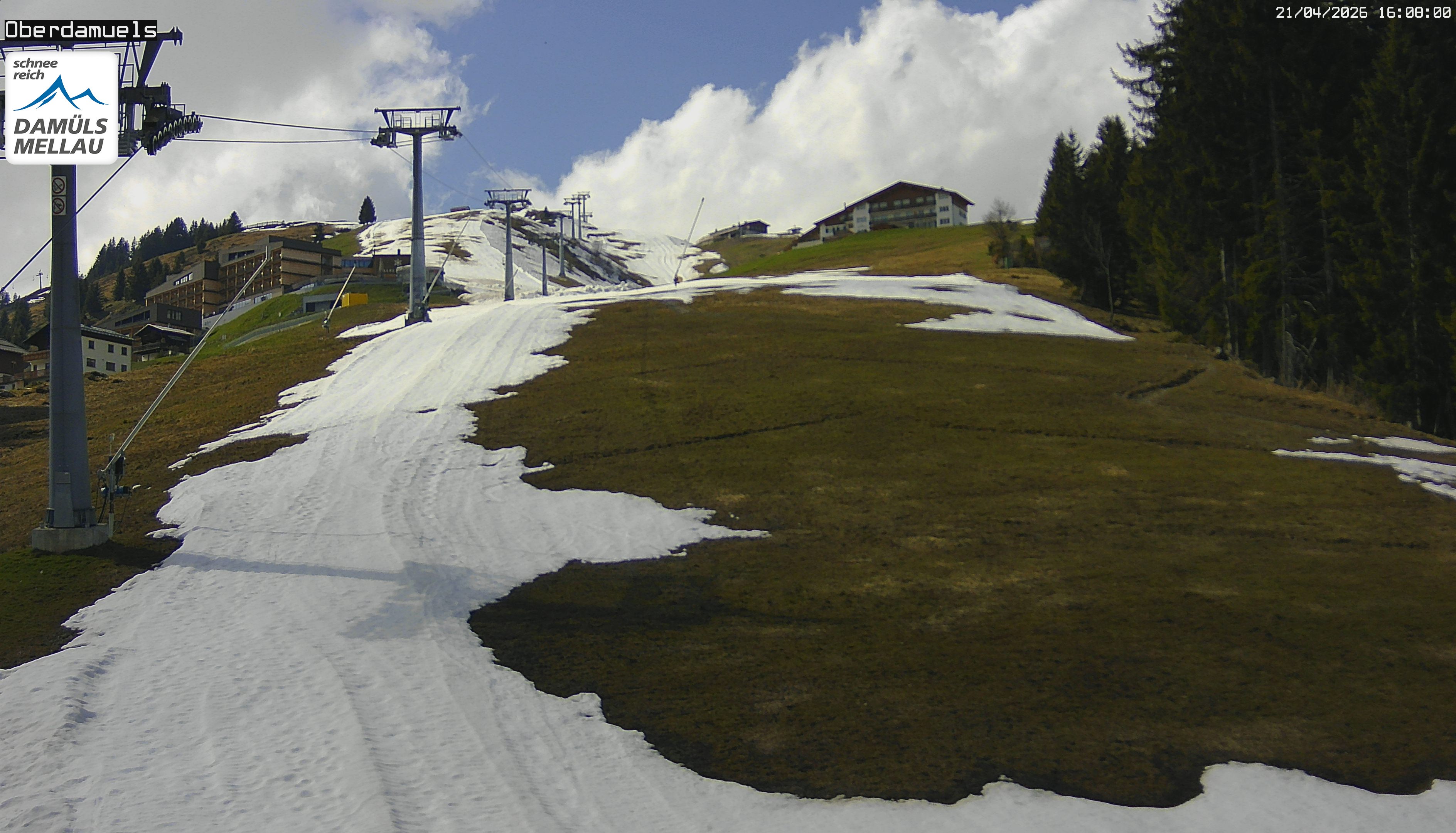 Archived image Webcam View Oberdamüls