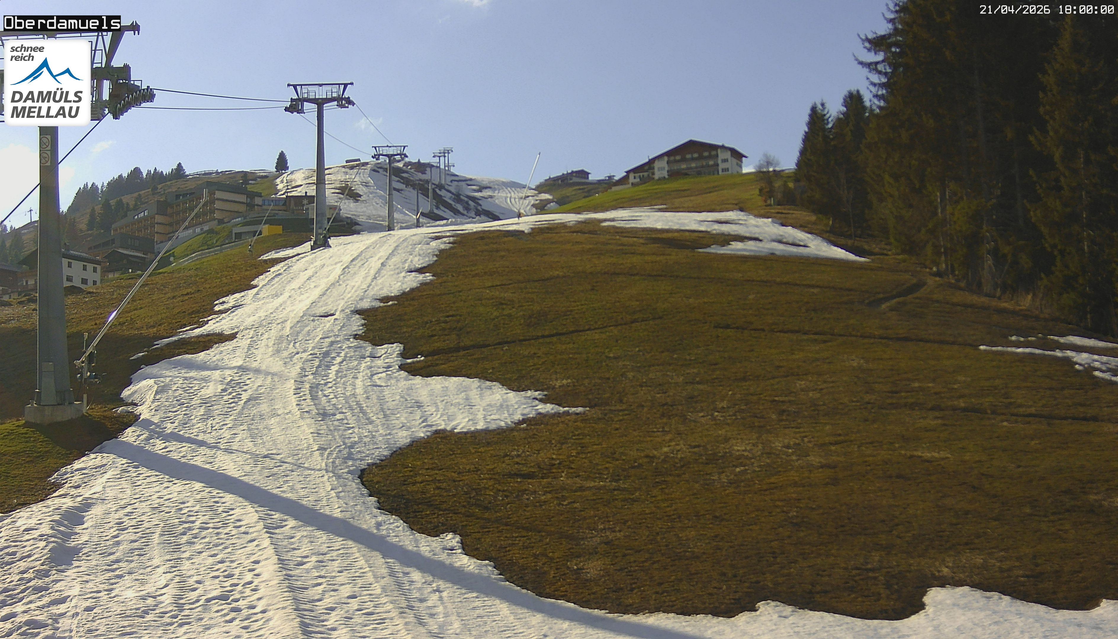 Archiv Foto Webcam Oberdamüls