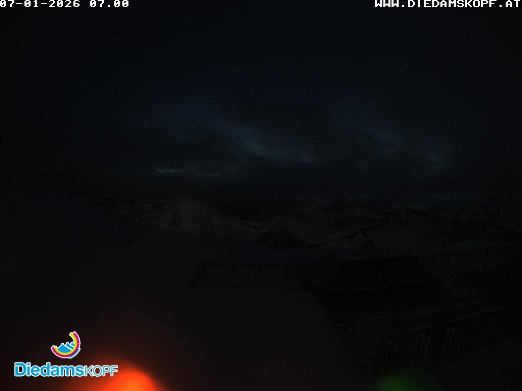 Archiv Foto Webcam Bergstation Diedamskopf, Vorarlberg