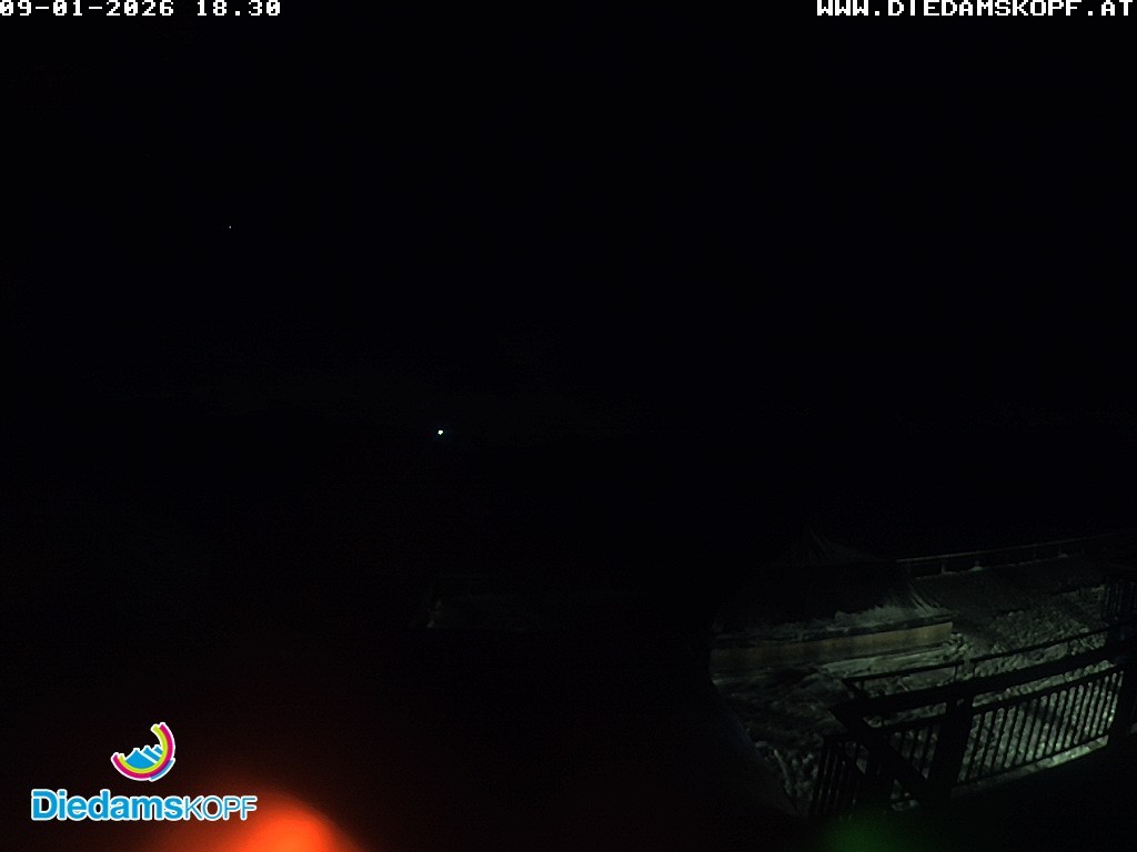 Archiv Foto Webcam Bergstation Diedamskopf, Vorarlberg