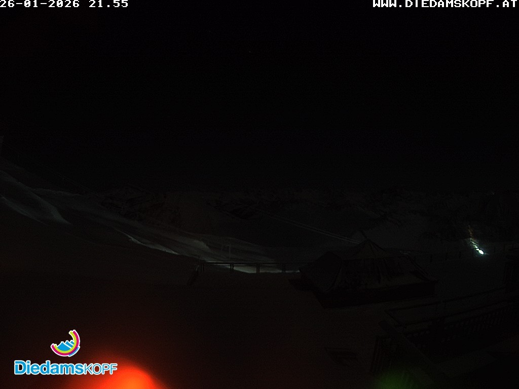 Archiv Foto Webcam Bergstation Diedamskopf, Vorarlberg