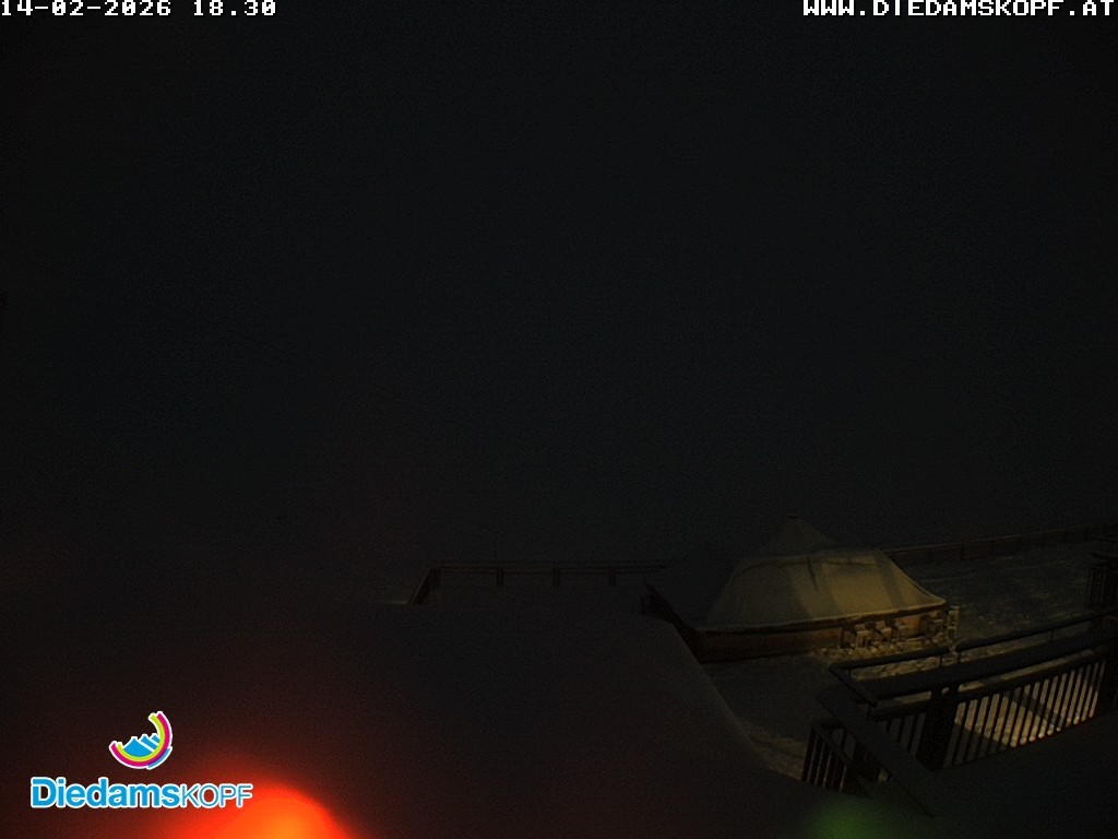 Archiv Foto Webcam Bergstation Diedamskopf, Vorarlberg