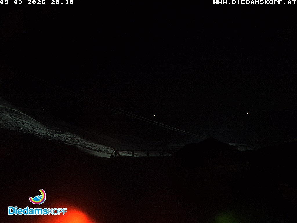 Archiv Foto Webcam Bergstation Diedamskopf, Vorarlberg