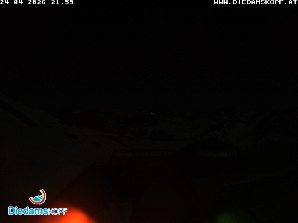 Archiv Foto Webcam Bergstation Diedamskopf, Vorarlberg