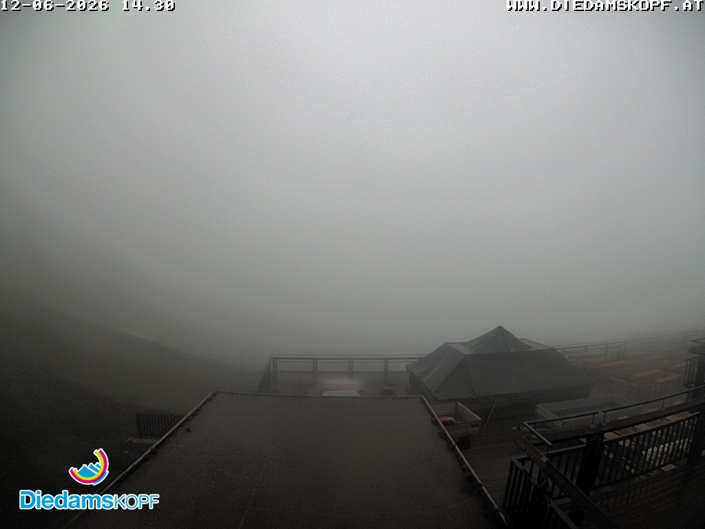 Archiv Foto Webcam Bergstation Diedamskopf, Vorarlberg