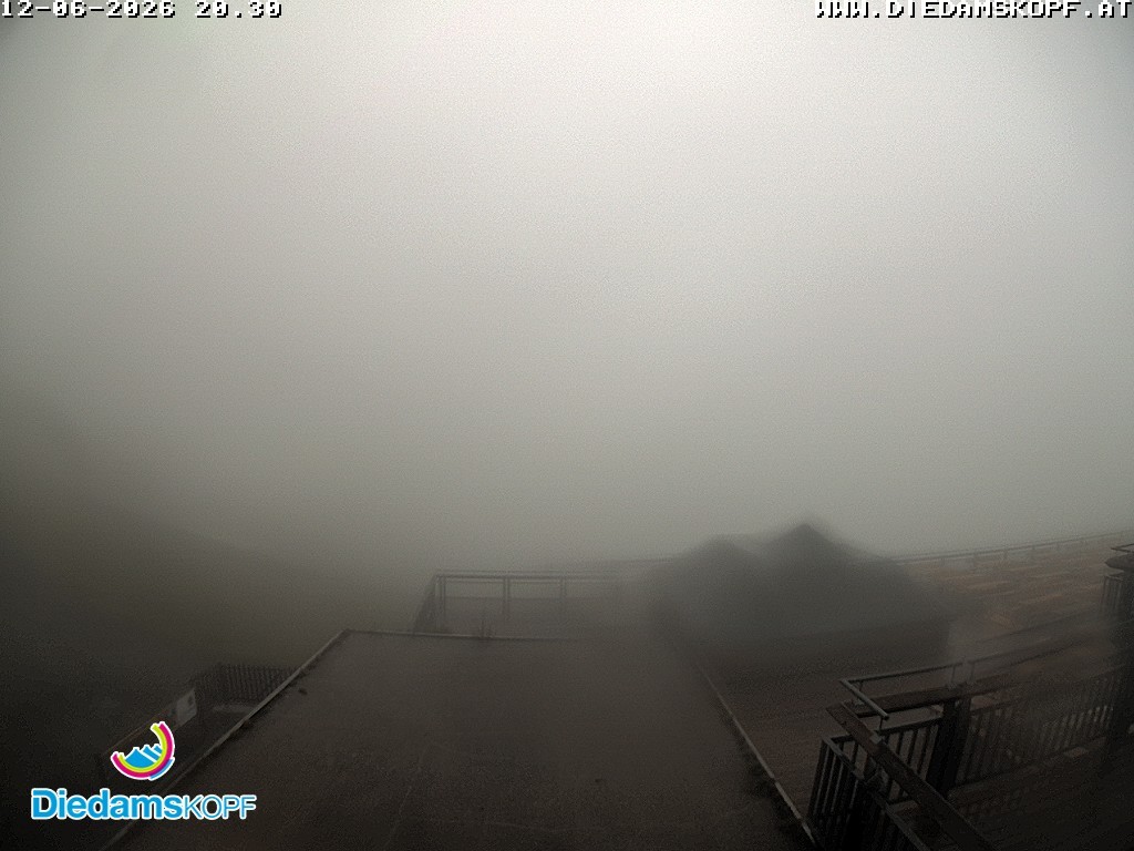 Archiv Foto Webcam Bergstation Diedamskopf, Vorarlberg