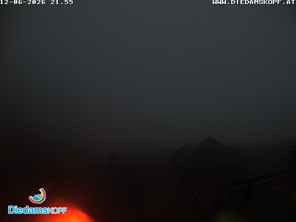 Archived image Webcam mountain station gondola "Diedamskopf", Vorarlberg