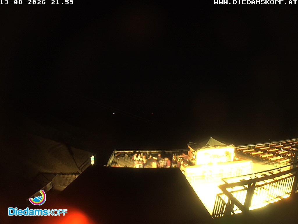 Archiv Foto Webcam Bergstation Diedamskopf, Vorarlberg