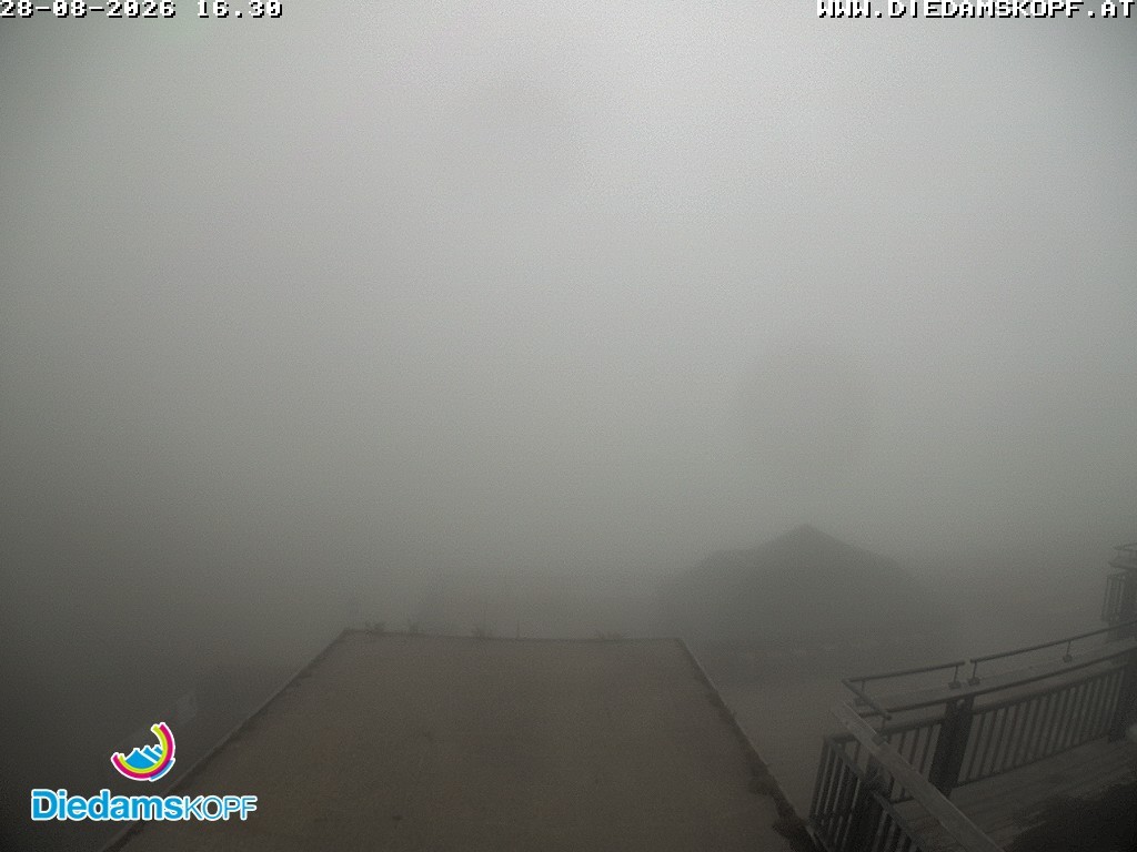 Archiv Foto Webcam Bergstation Diedamskopf, Vorarlberg