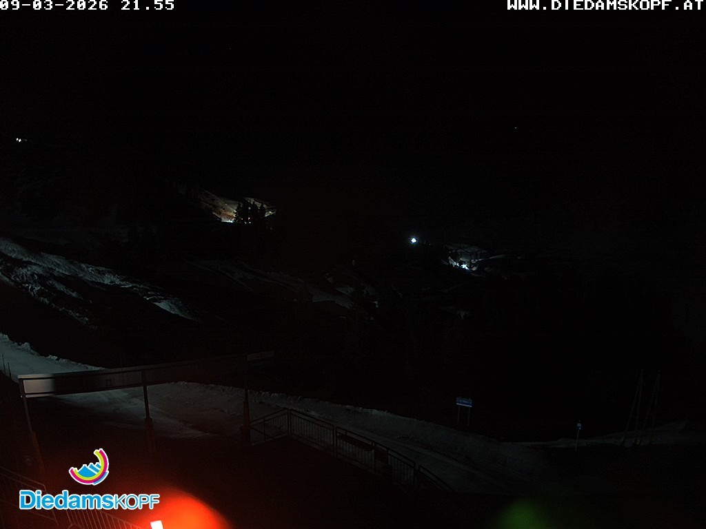 Archiv Foto Webcam Diedamskopf: Ausblick Wedelstube