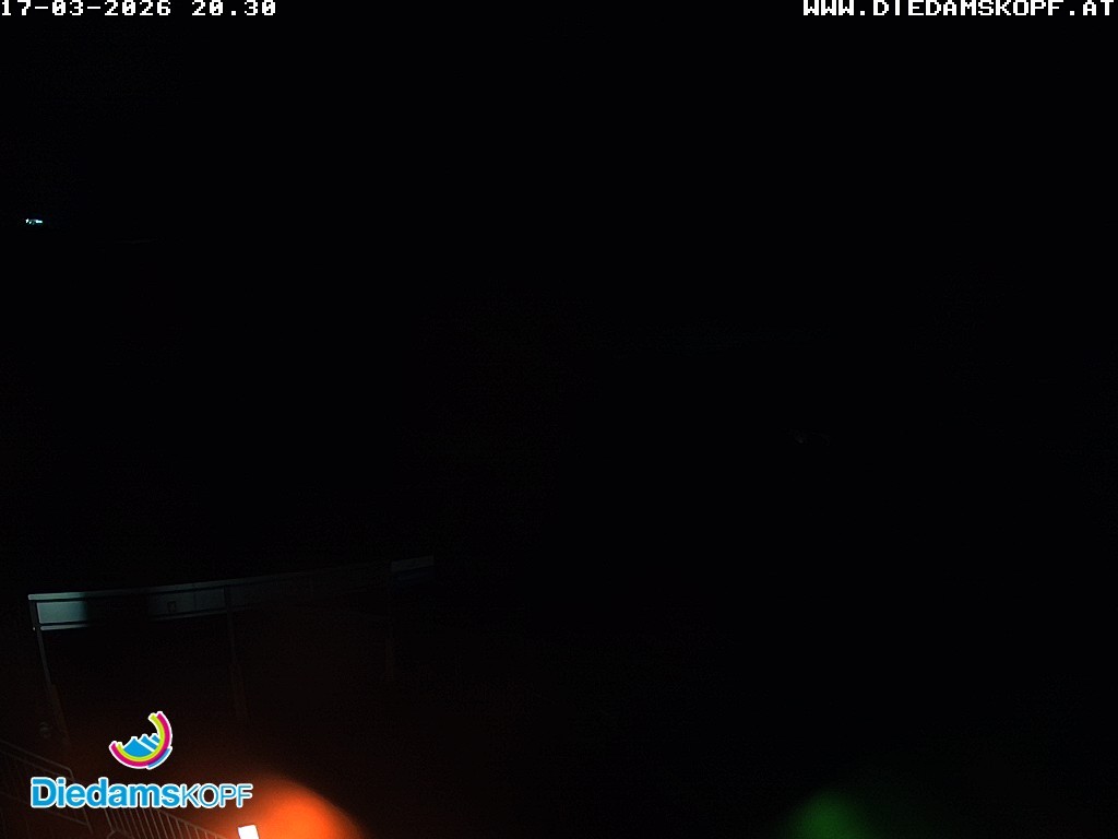 Archiv Foto Webcam Diedamskopf: Ausblick Wedelstube