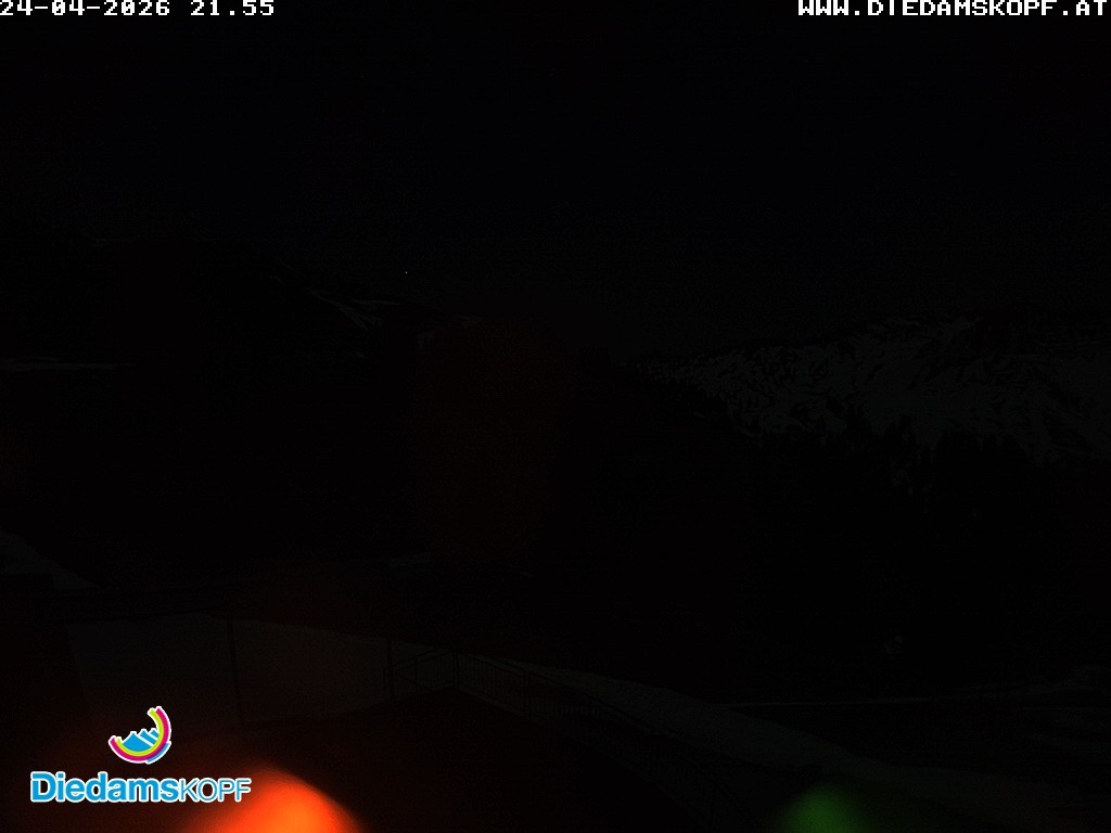 Archiv Foto Webcam Diedamskopf: Ausblick Wedelstube