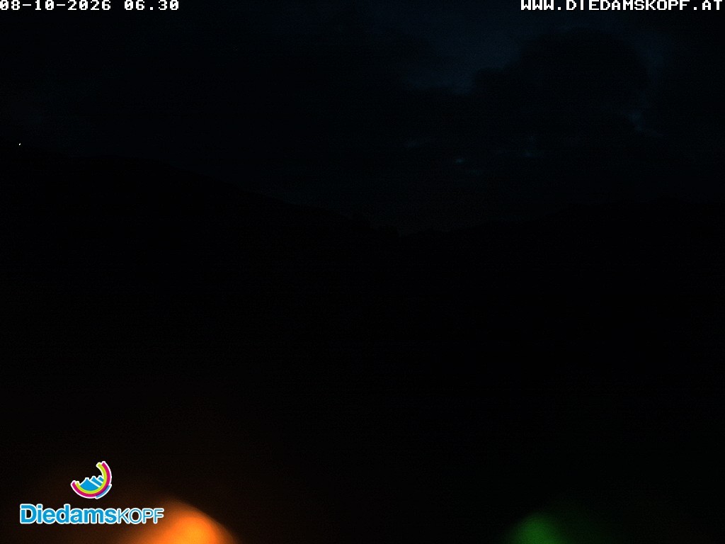 Archiv Foto Webcam Diedamskopf: Ausblick Wedelstube