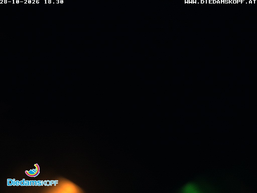 Archiv Foto Webcam Diedamskopf: Ausblick Wedelstube