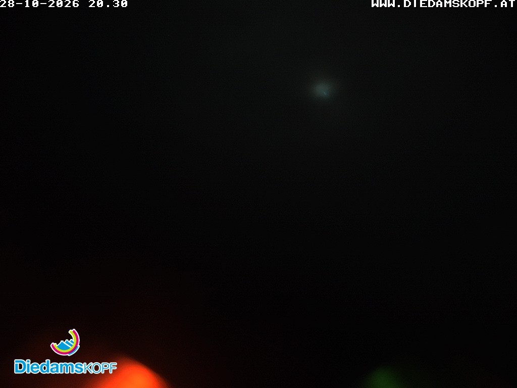 Archiv Foto Webcam Diedamskopf: Ausblick Wedelstube