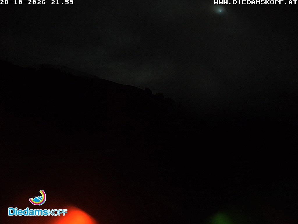 Archiv Foto Webcam Diedamskopf: Ausblick Wedelstube