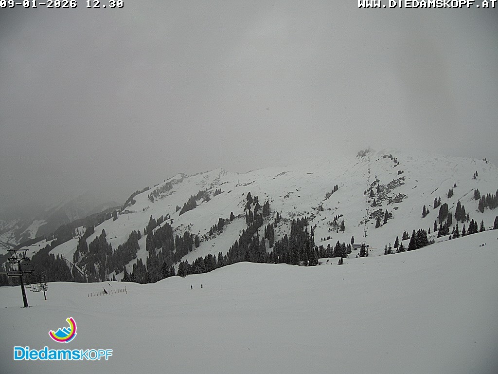 Archiv Foto Webcam Panorama Diedamskopf von der Breitenalpe