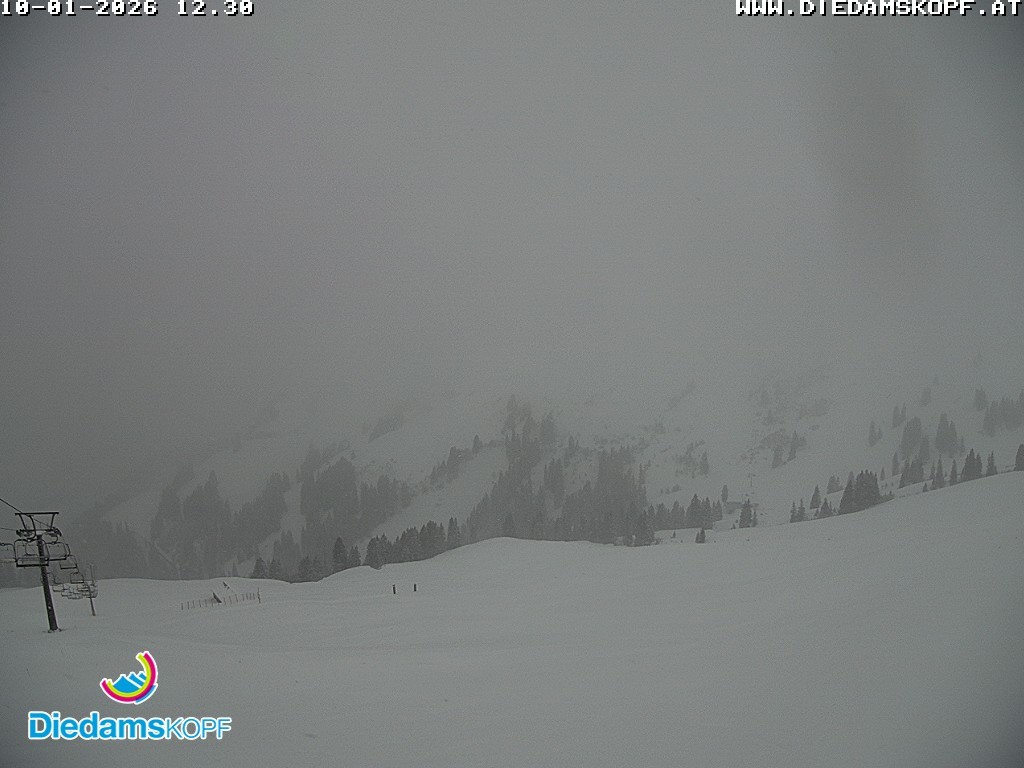 Archiv Foto Webcam Panorama Diedamskopf von der Breitenalpe