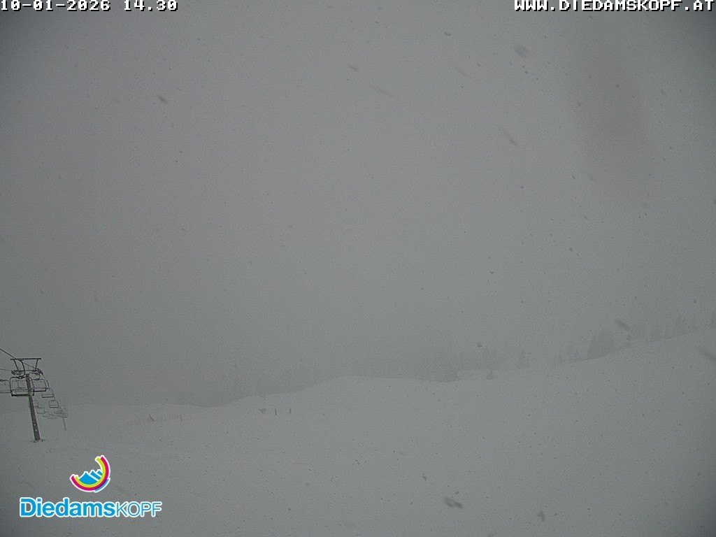 Archiv Foto Webcam Panorama Diedamskopf von der Breitenalpe