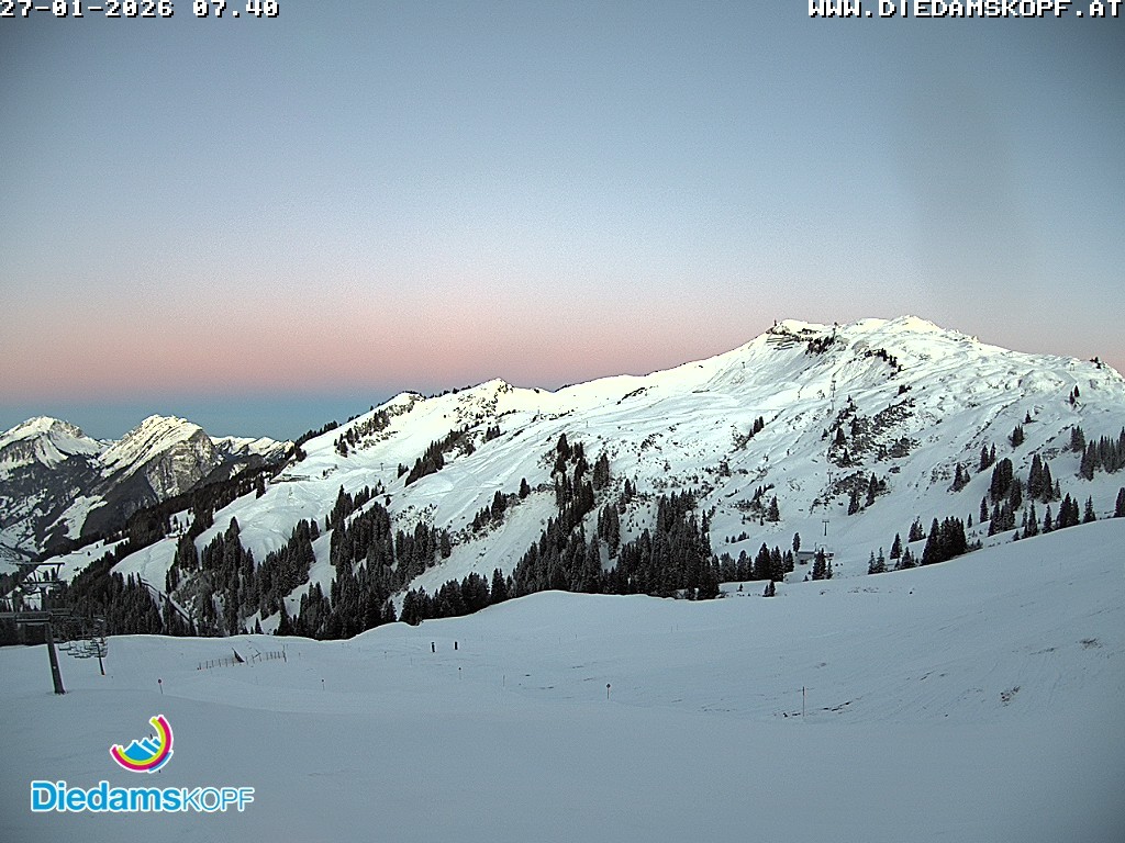 Archiv Foto Webcam Panorama Diedamskopf von der Breitenalpe