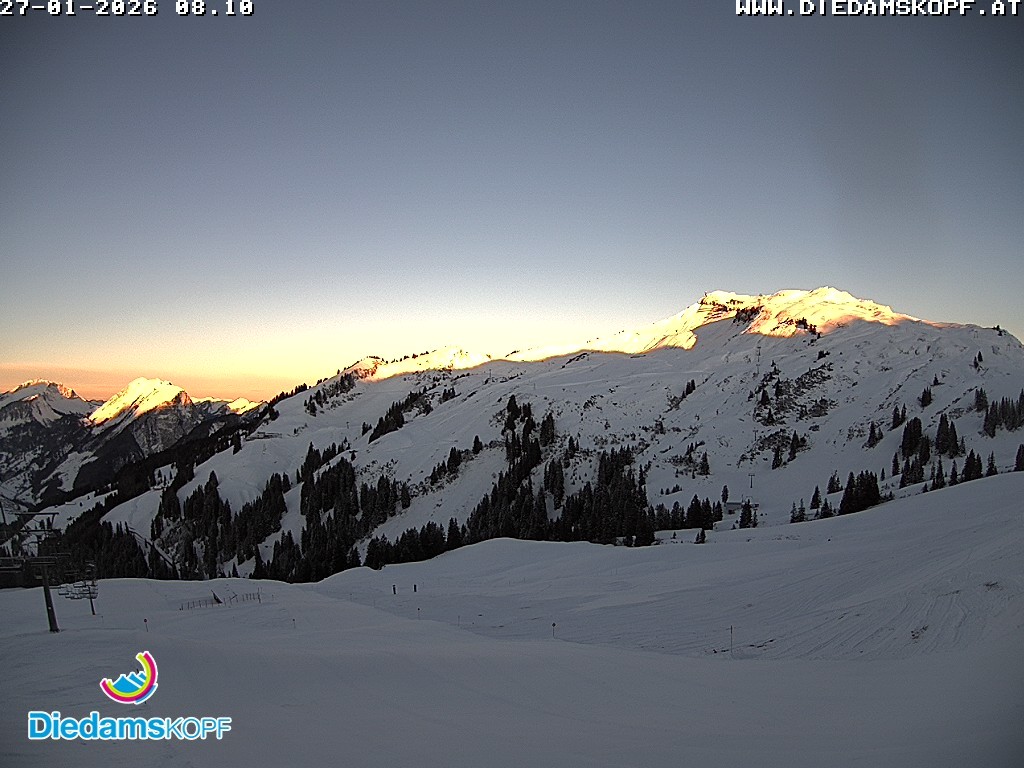 Archiv Foto Webcam Panorama Diedamskopf von der Breitenalpe